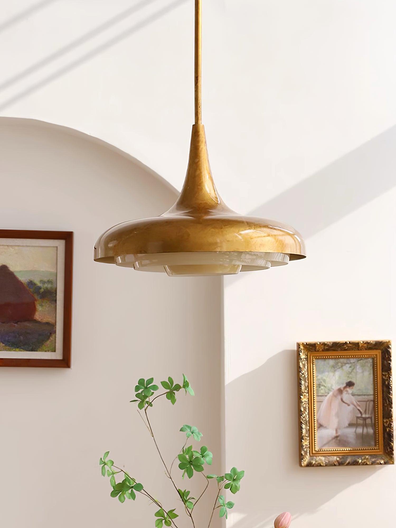 Vioce Mid-Century Modern Glass Pendant Light - Letslighting