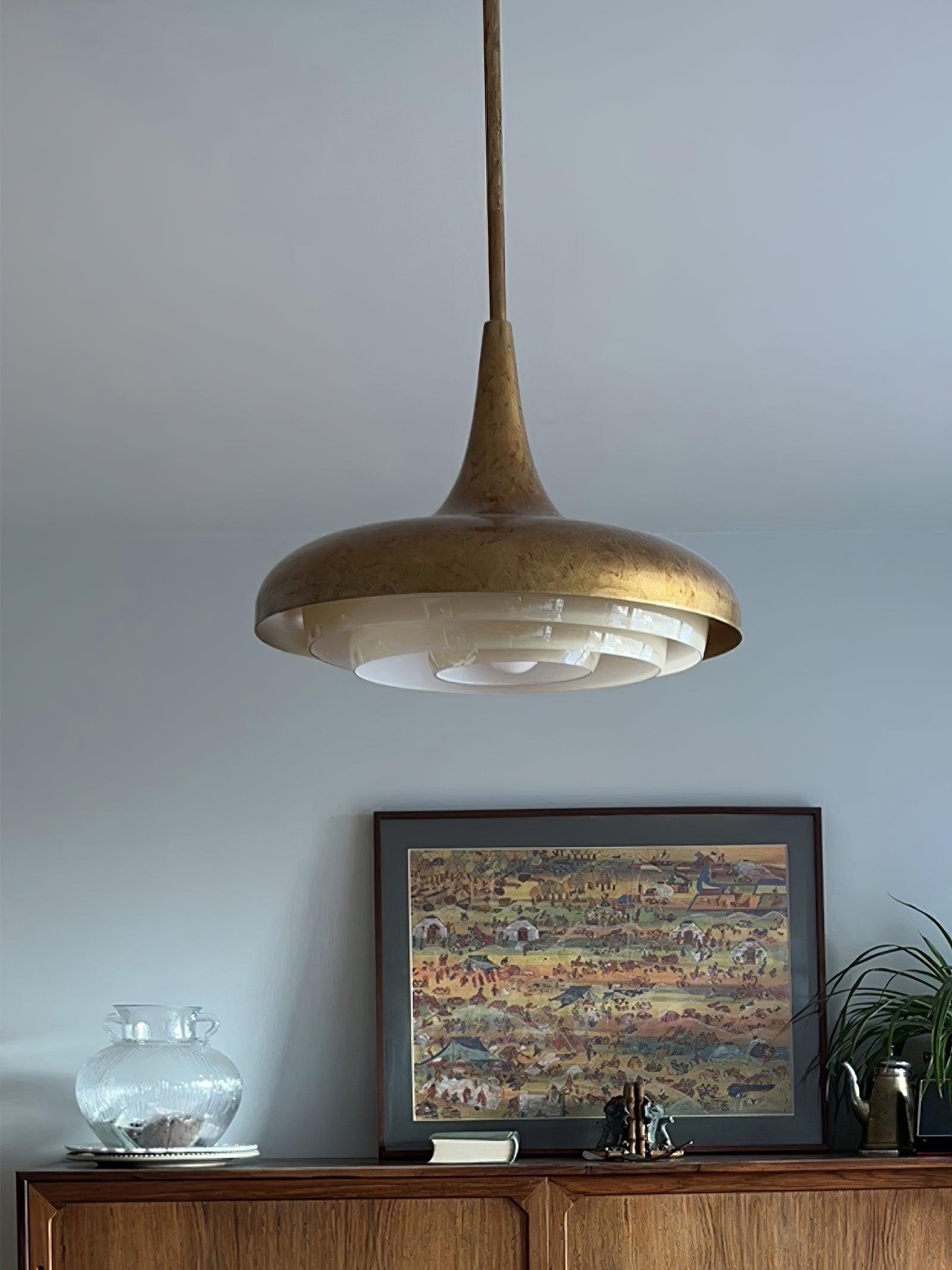 Vioce Mid-Century Modern Glass Pendant Light - Letslighting