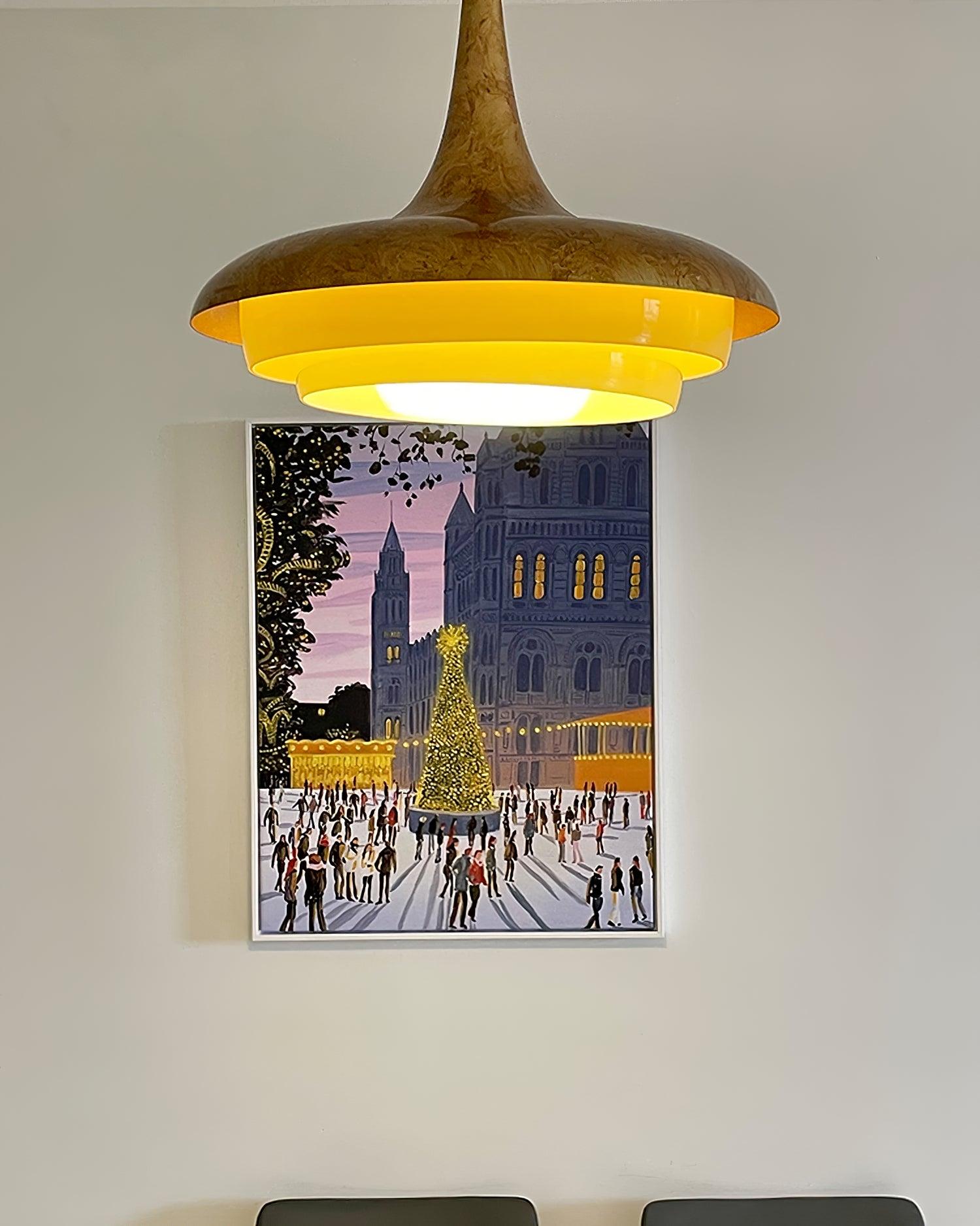 Vioce Mid-Century Modern Glass Pendant Light - Letslighting