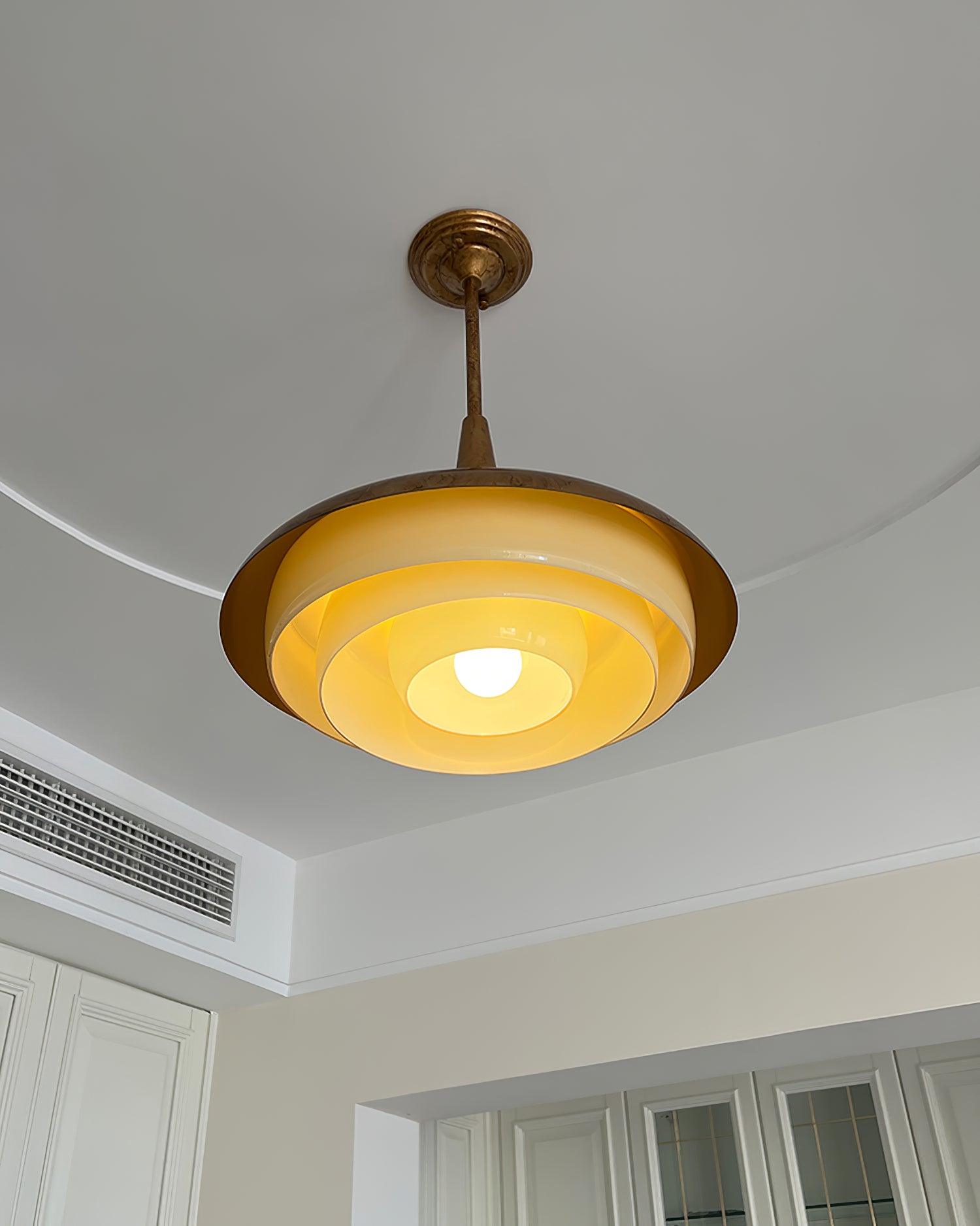 Vioce Mid-Century Modern Glass Pendant Light - Letslighting