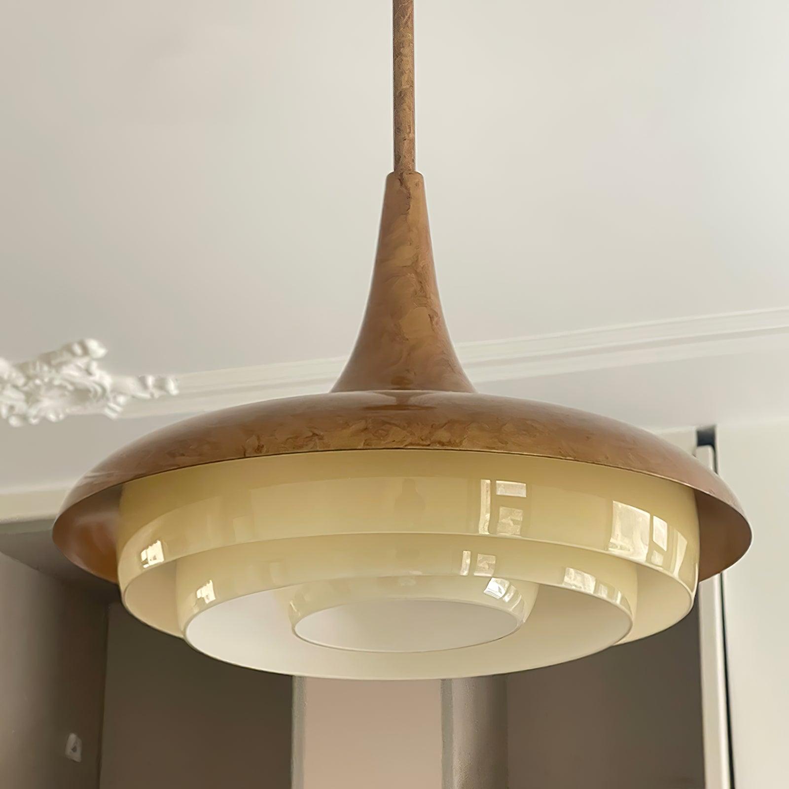 Vioce Mid-Century Modern Glass Pendant Light - Letslighting