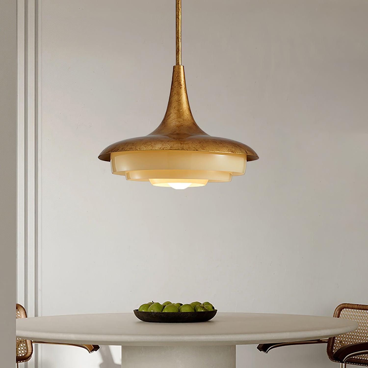 Vioce Mid-Century Modern Glass Pendant Light - Letslighting