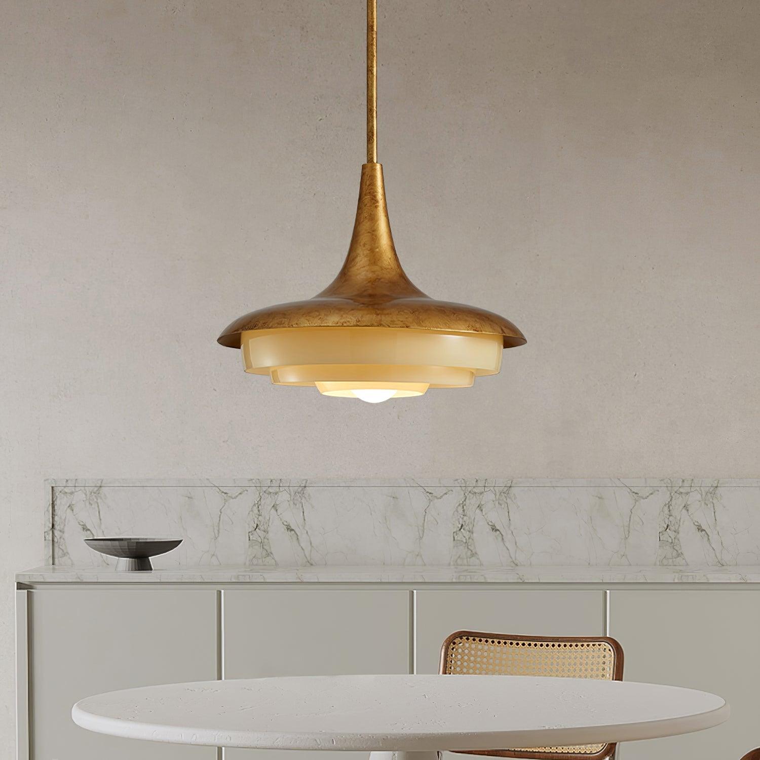 Vioce Mid-Century Modern Glass Pendant Light - Letslighting