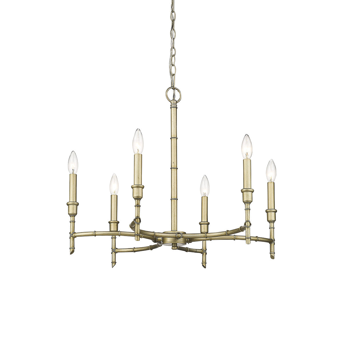 Jetset Vintage Industrial Luxury Brass Chandelier - Letslighting