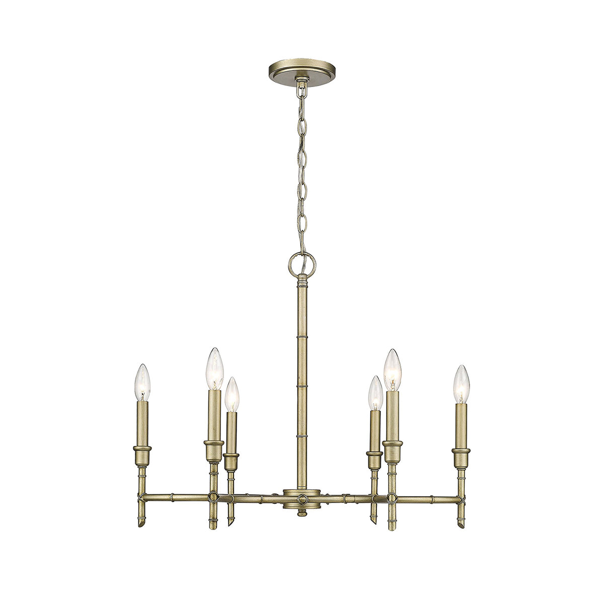 Jetset Vintage Industrial Luxury Brass Chandelier - Letslighting