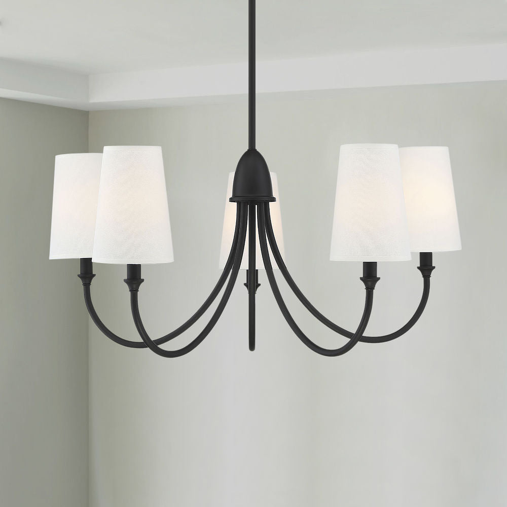 Lumin Premium Vintage Industrial Fabric Chandelier - Letslighting