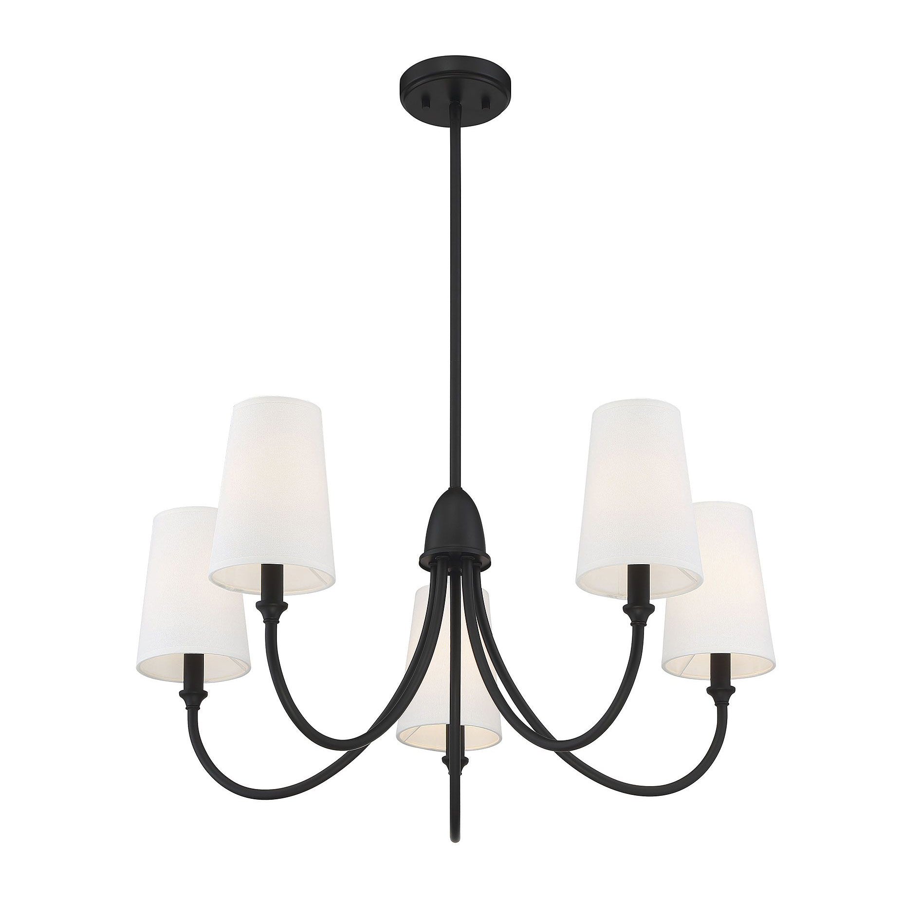 Lumin Premium Vintage Industrial Fabric Chandelier - Letslighting