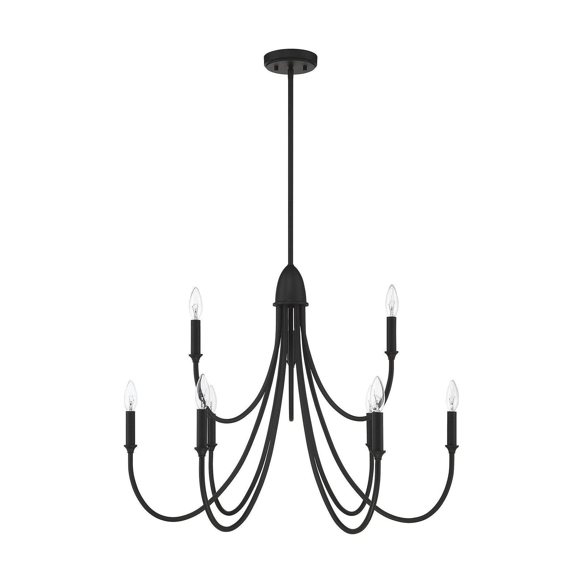 Lumin Premium Vintage Industrial Fabric Chandelier - Letslighting