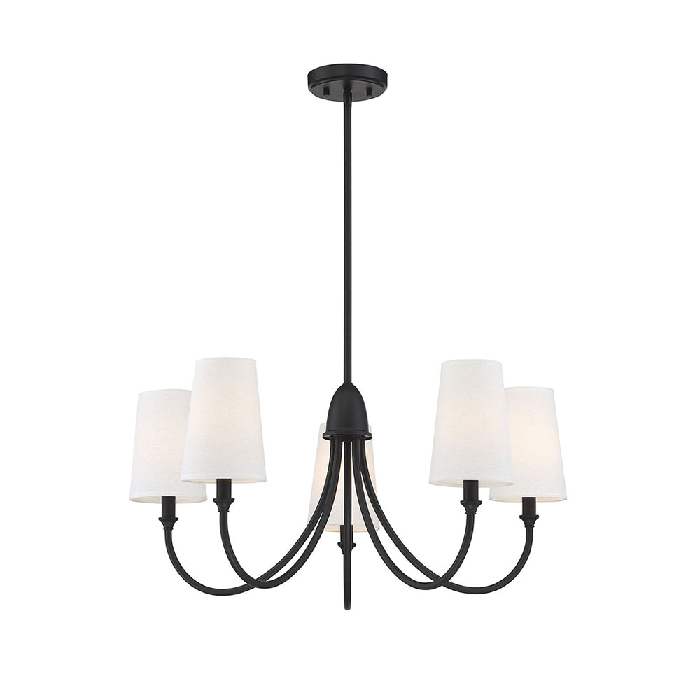 Lumin Premium Vintage Industrial Fabric Chandelier - Letslighting