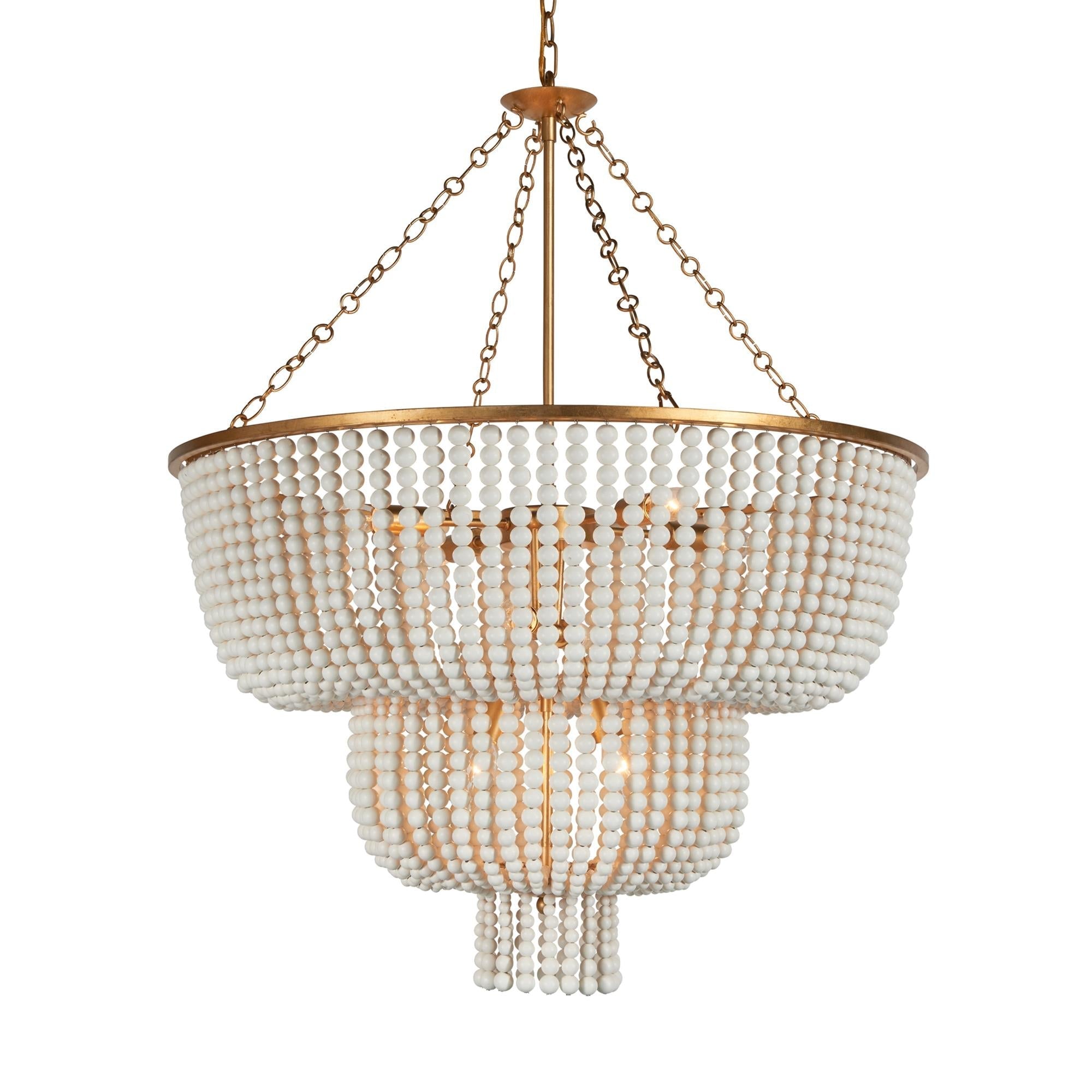 Opal Postmodern Luxury Wooden Chandelier - Letslighting