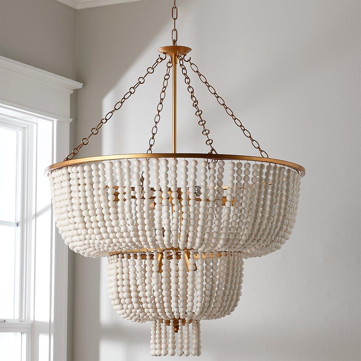 Opal Postmodern Luxury Wooden Chandelier - Letslighting