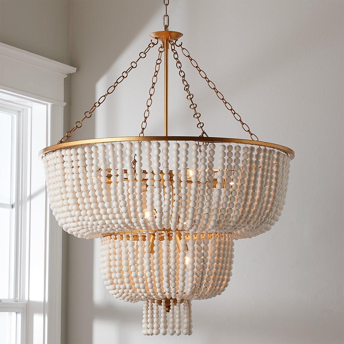 Opal Postmodern Luxury Wooden Chandelier - Letslighting