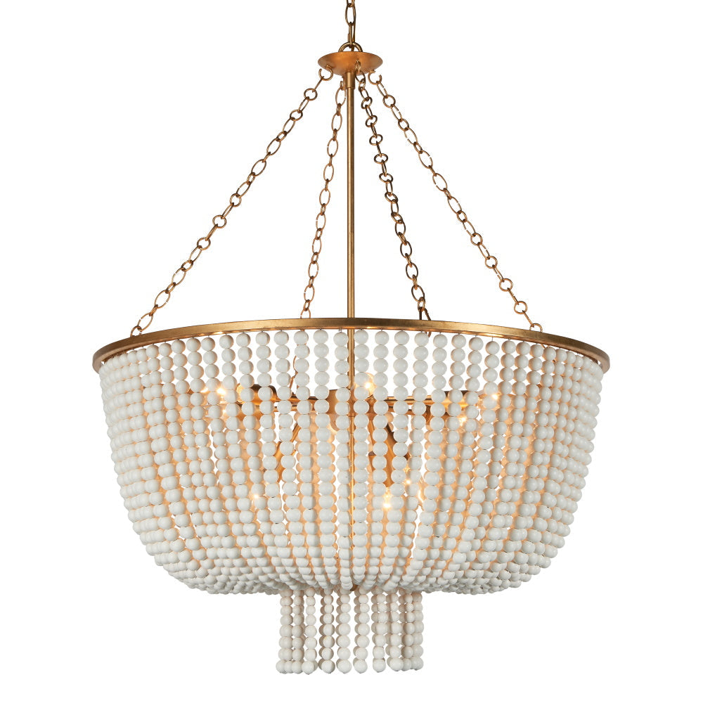 Opal Postmodern Luxury Wooden Chandelier - Letslighting