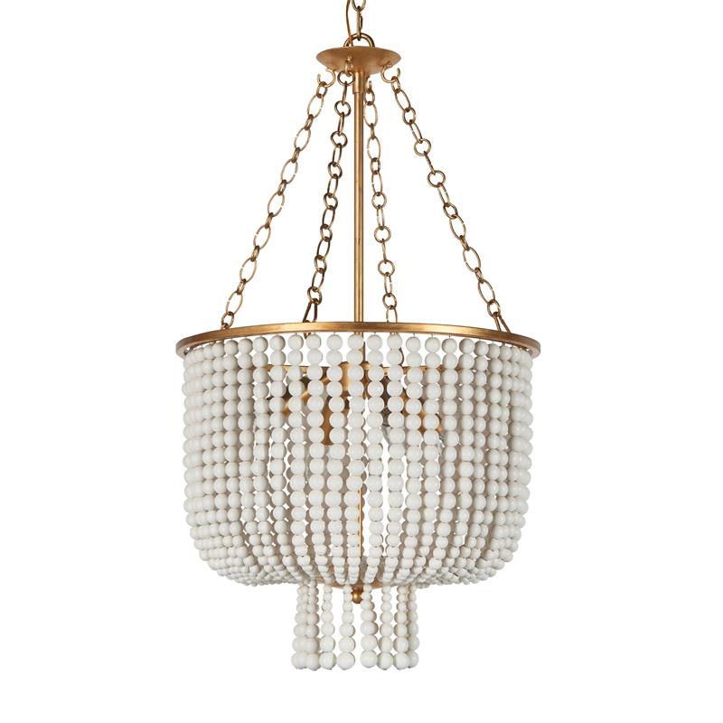Opal Postmodern Luxury Wooden Chandelier - Letslighting