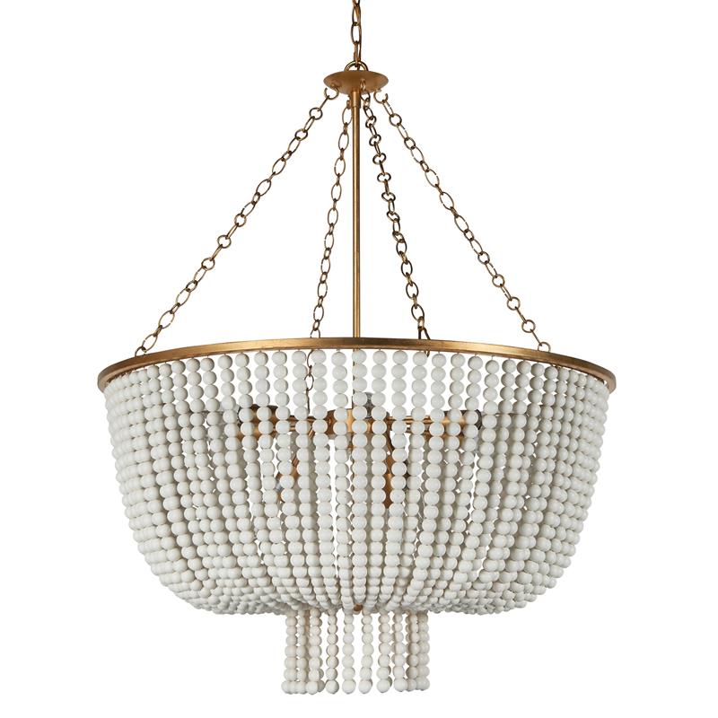 Opal Postmodern Luxury Wooden Chandelier - Letslighting