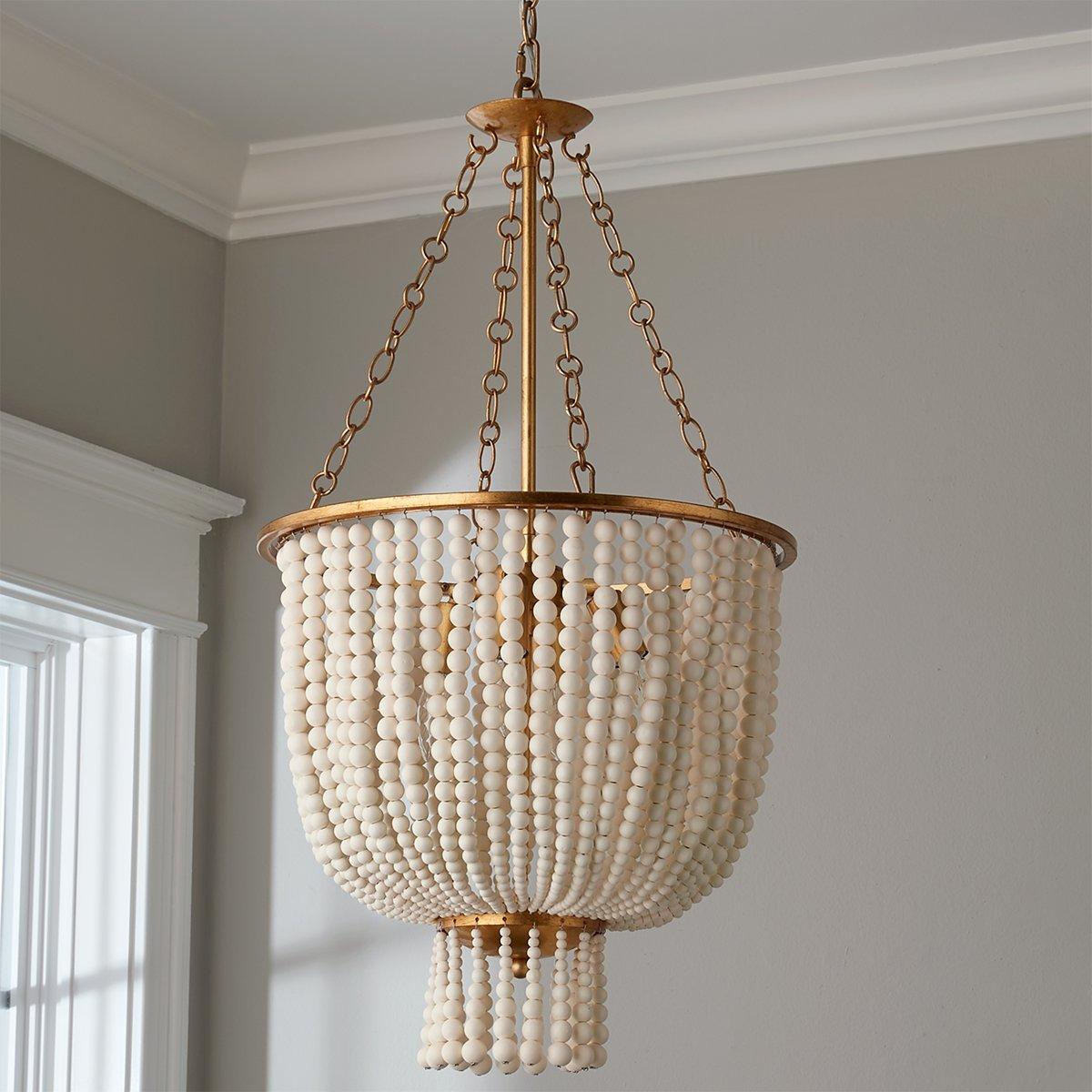 Opal Postmodern Luxury Wooden Chandelier - Letslighting