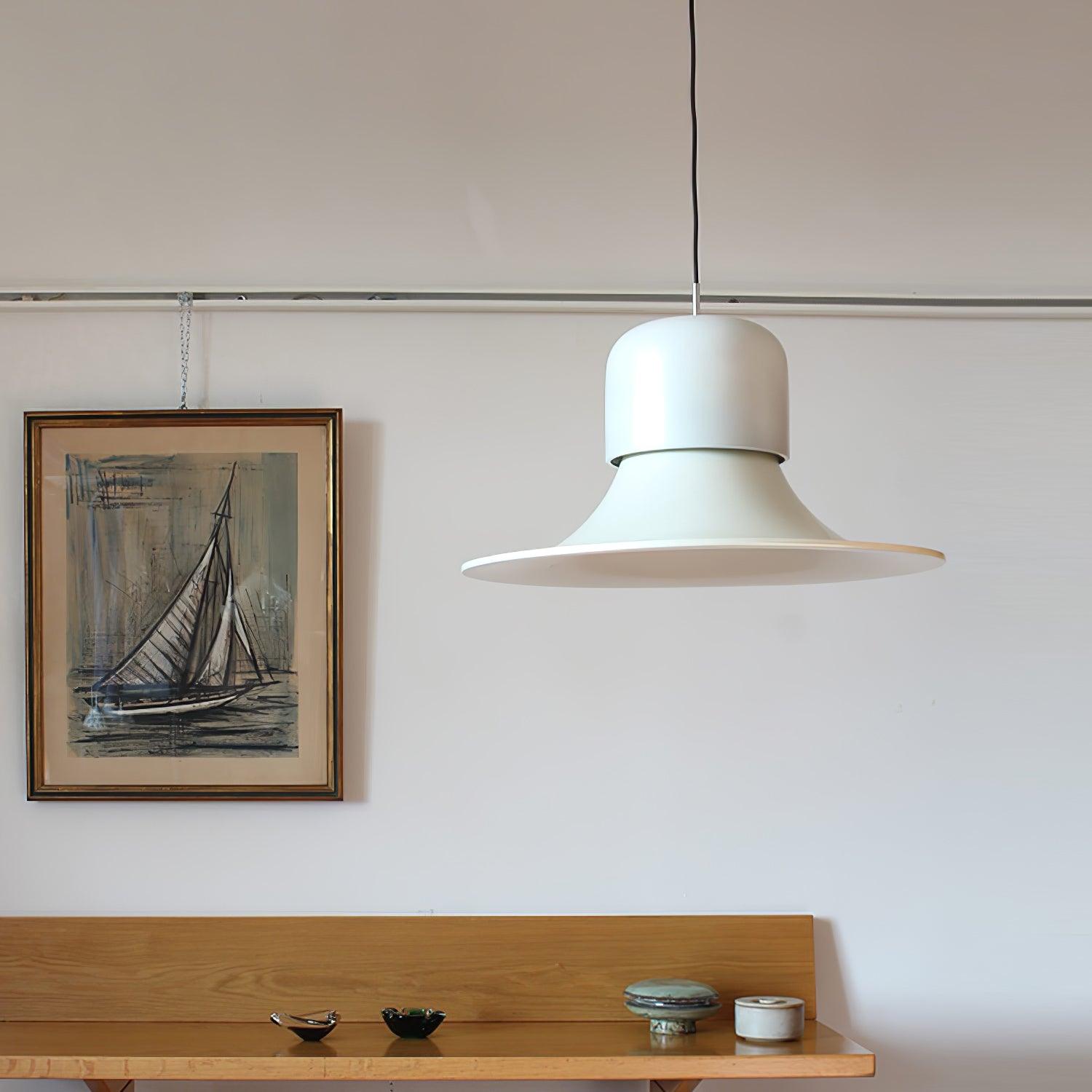 Lustra Pendant Light Aluminum Curved for Kitchen - Letslighting