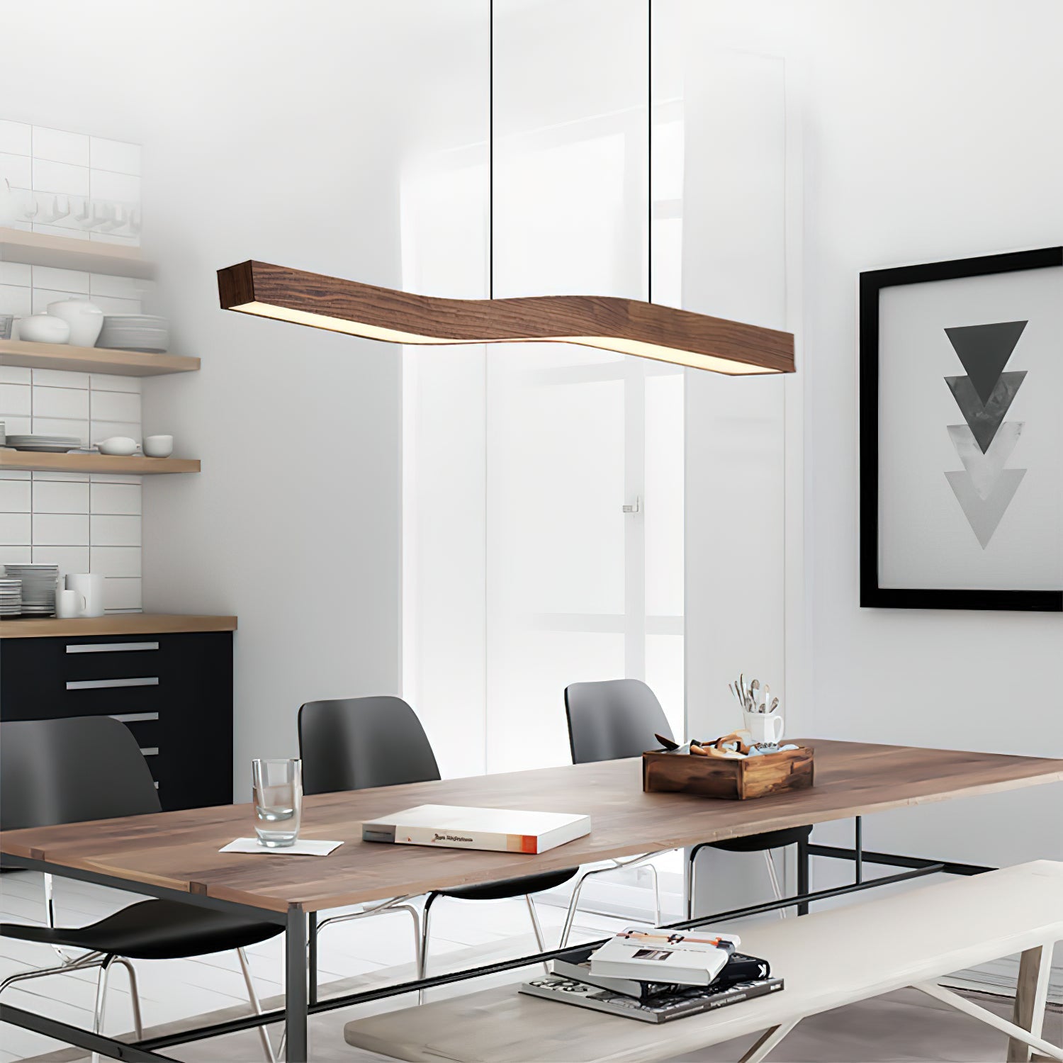 Camur Linear Pendant Light - Letslighting