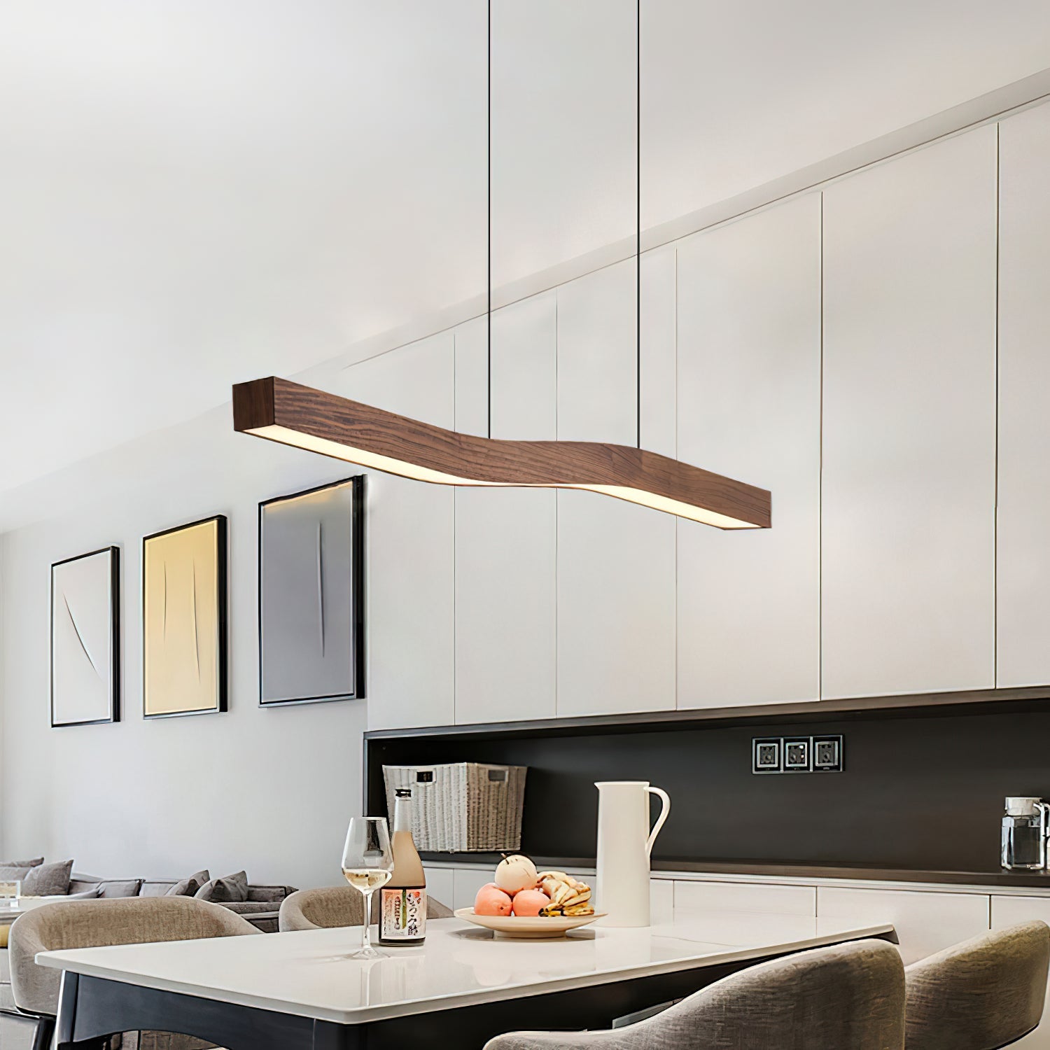 Camur Linear Pendant Light - Letslighting