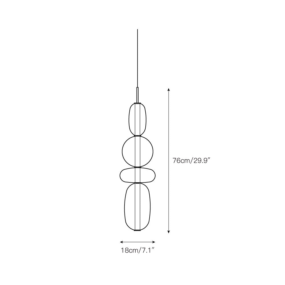 Zodore Premium Art Stained Glass Pendant Lamp - Letslighting
