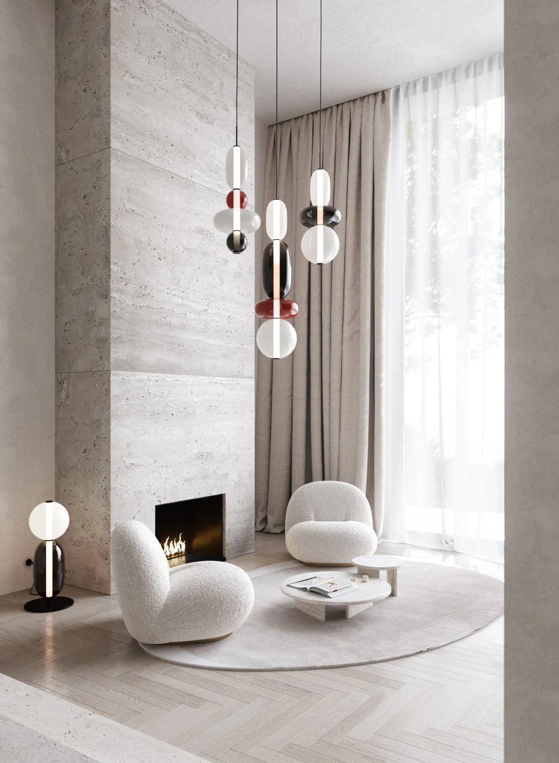 Cunorara Premium Art Stained Glass Chandelier - Letslighting