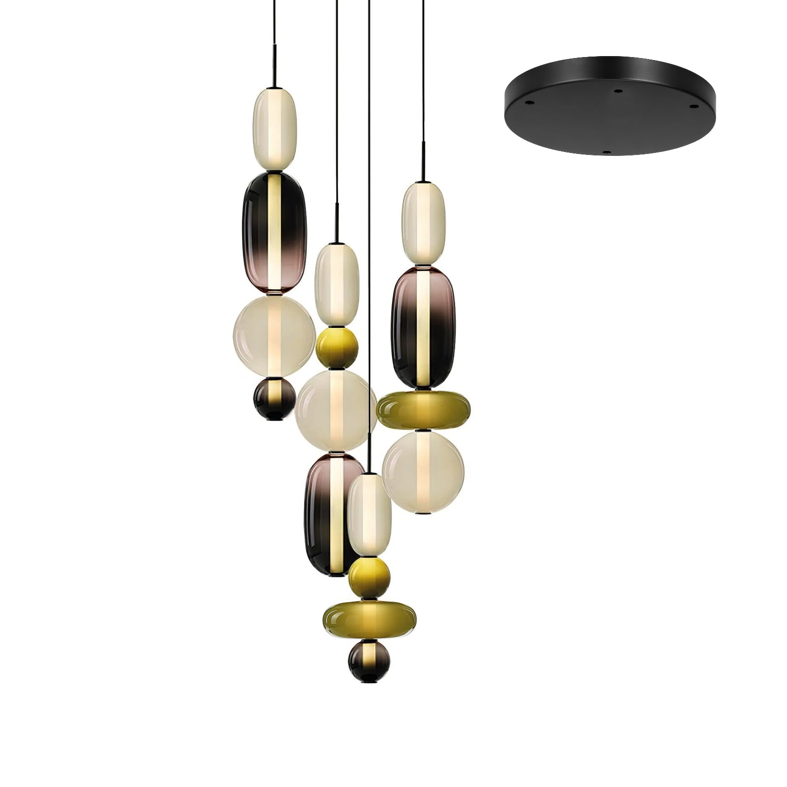 Noxic Glass Acrylic Artistic Pendant Light - Letslighting