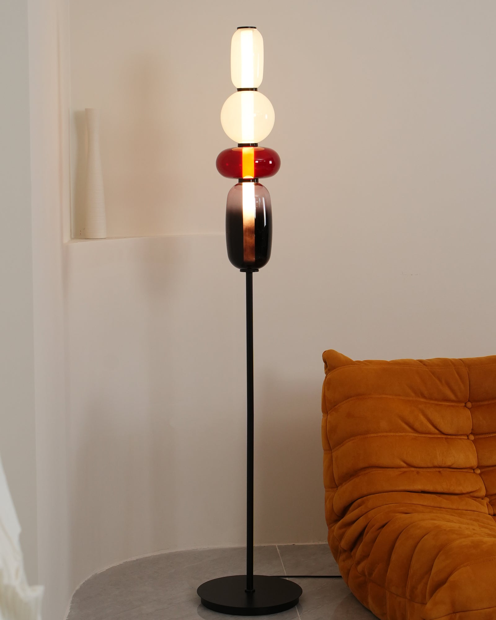 Lustra Floor Light Candiedplayful Glass - Letslighting
