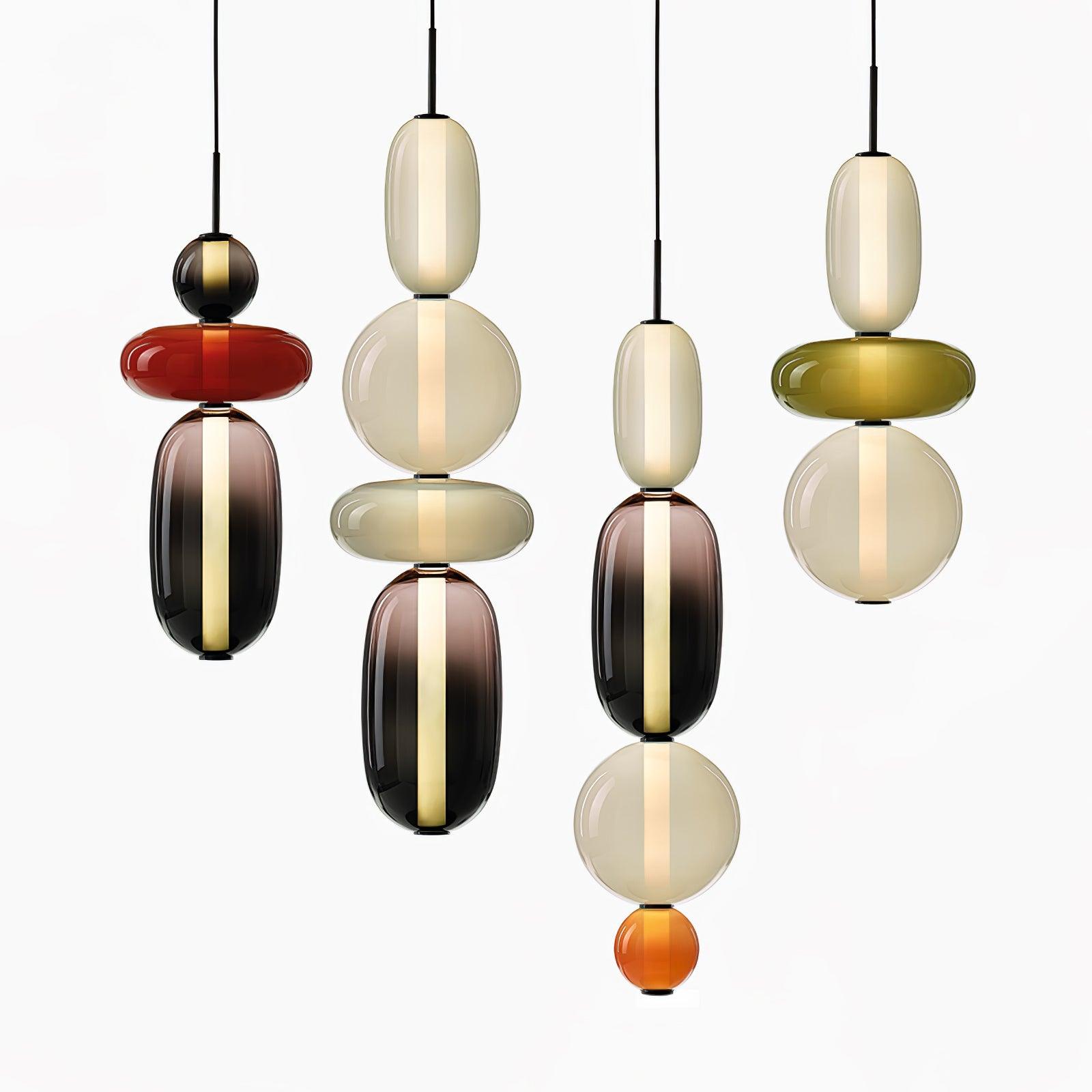 Noxic Glass Acrylic Artistic Pendant Light - Letslighting