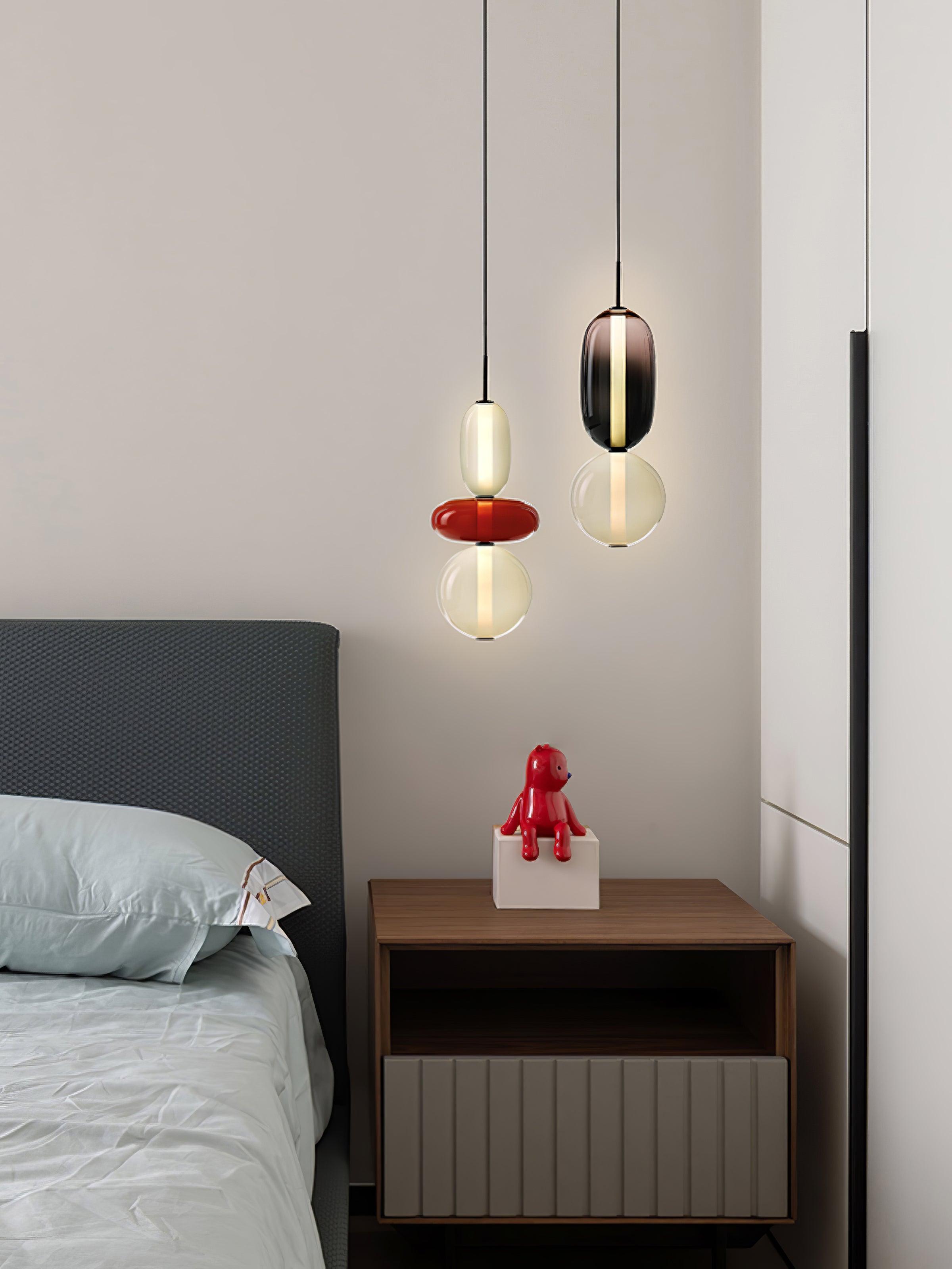 Noxic Glass Acrylic Artistic Pendant Light - Letslighting