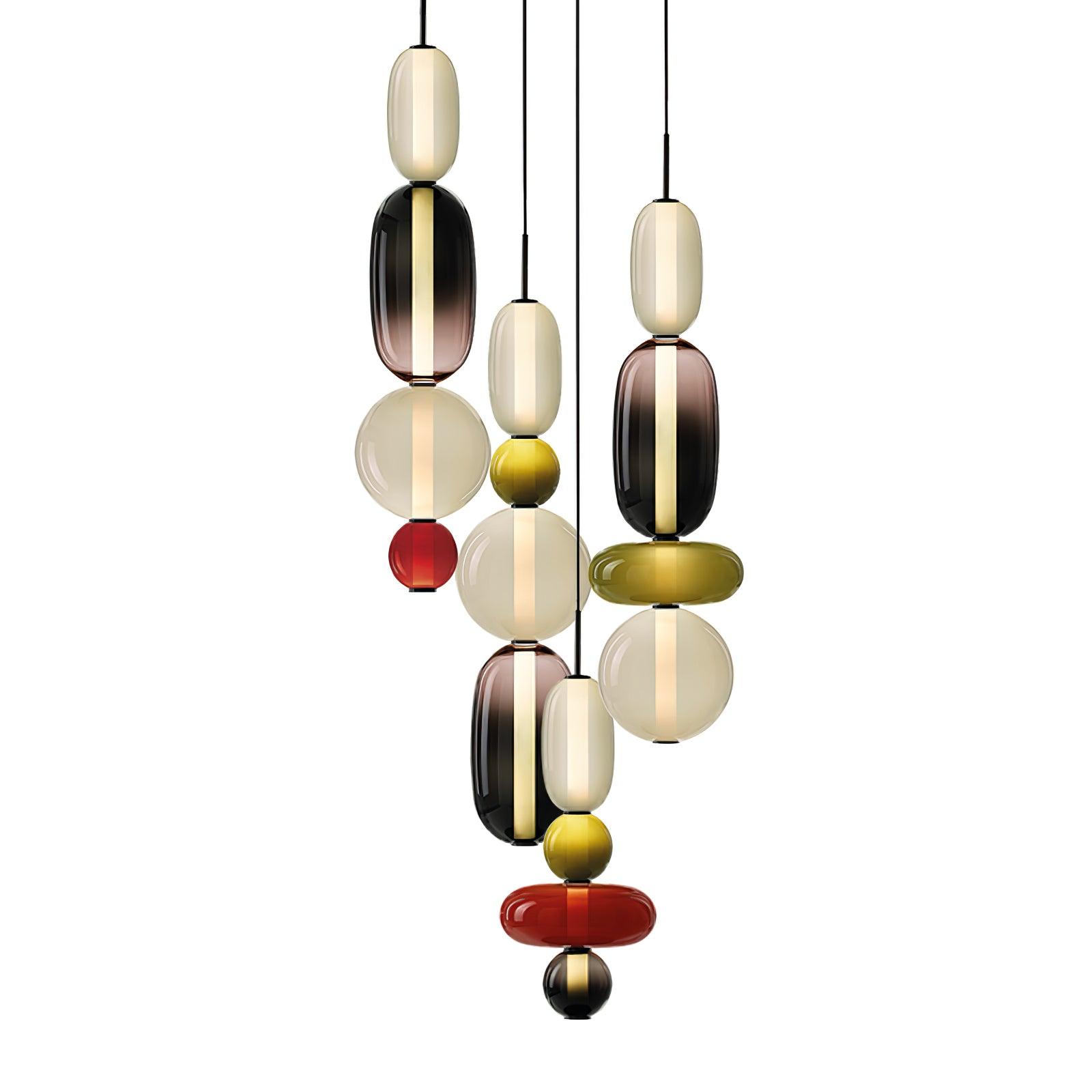Noxic Glass Acrylic Artistic Pendant Light - Letslighting