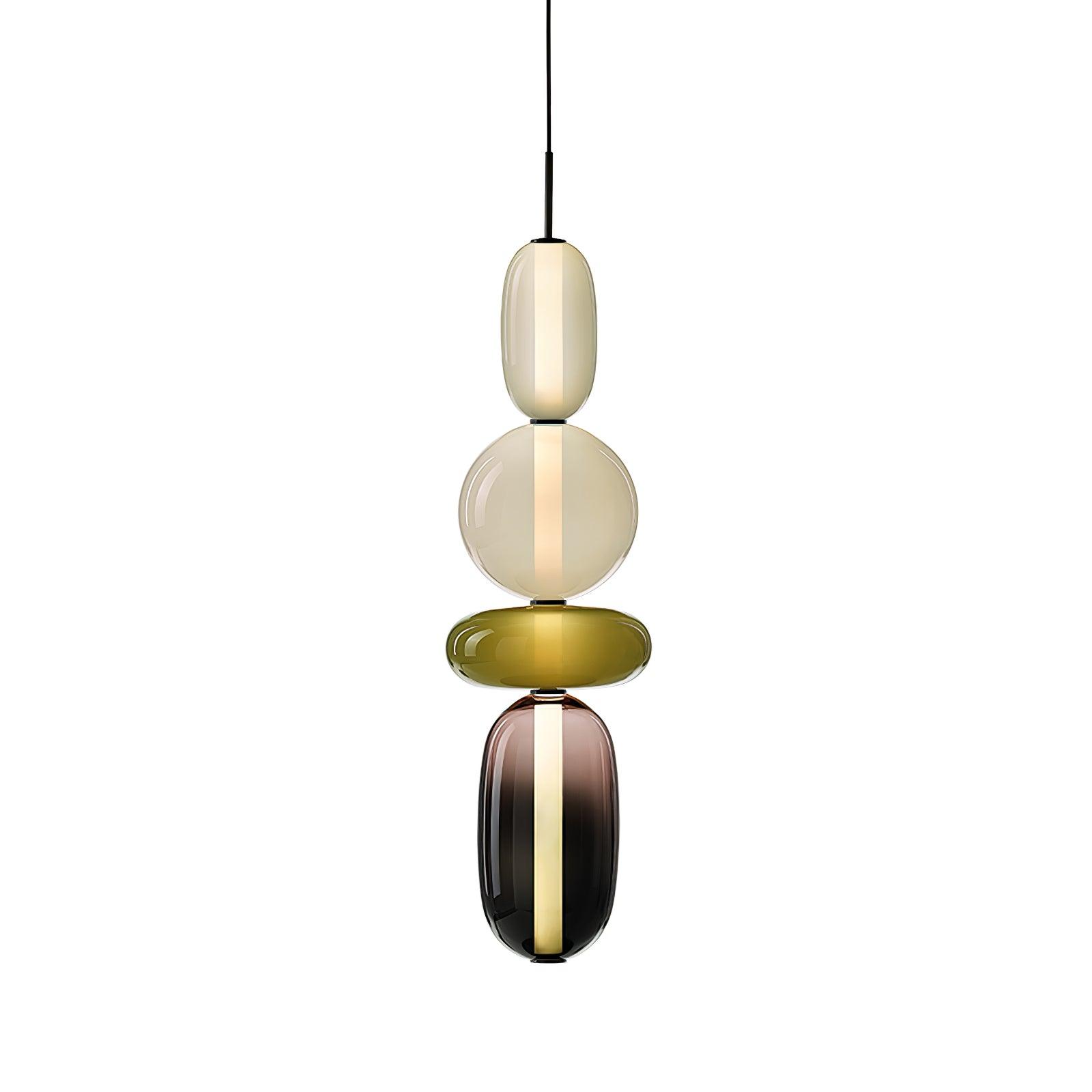 Noxic Glass Acrylic Artistic Pendant Light - Letslighting