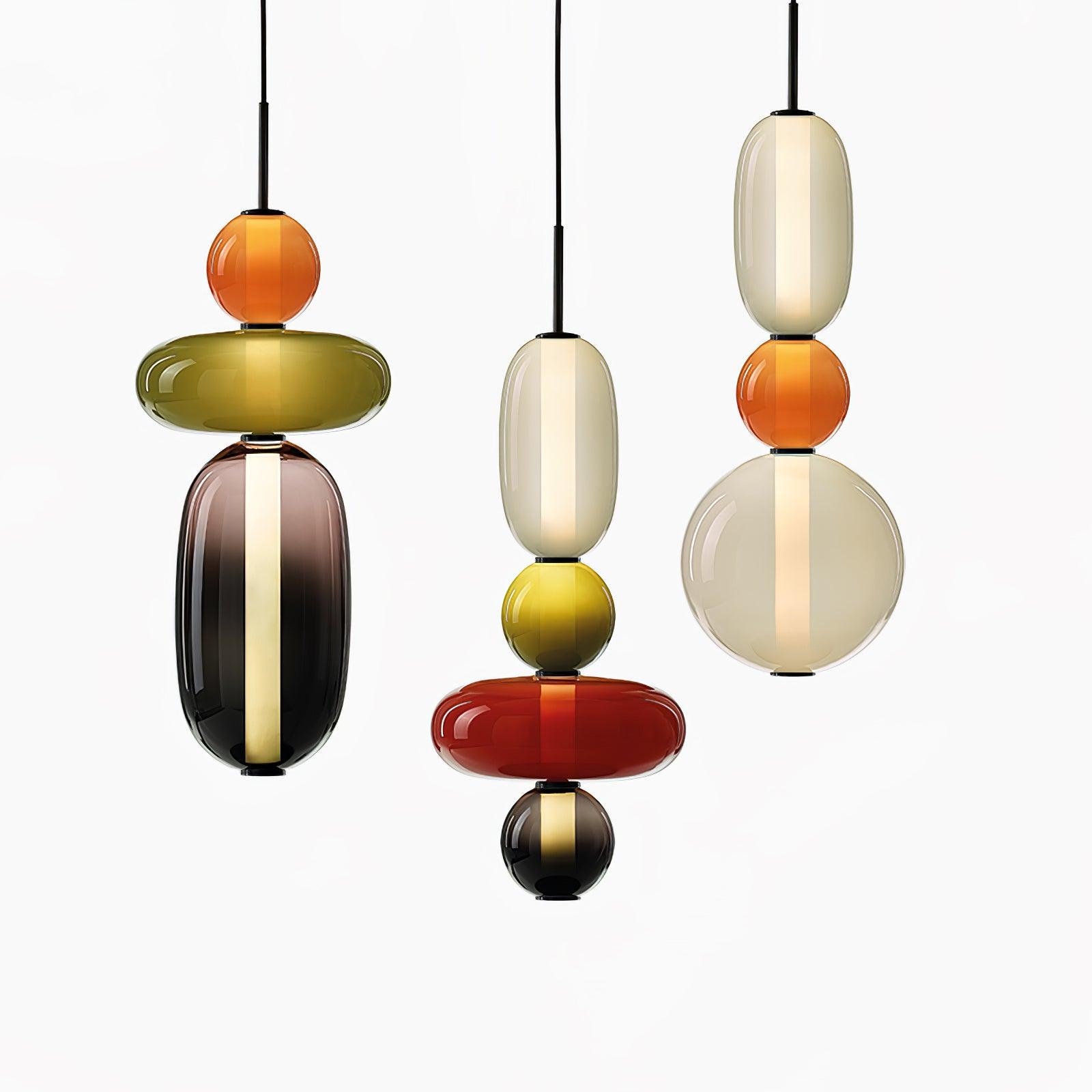 Noxic Glass Acrylic Artistic Pendant Light - Letslighting