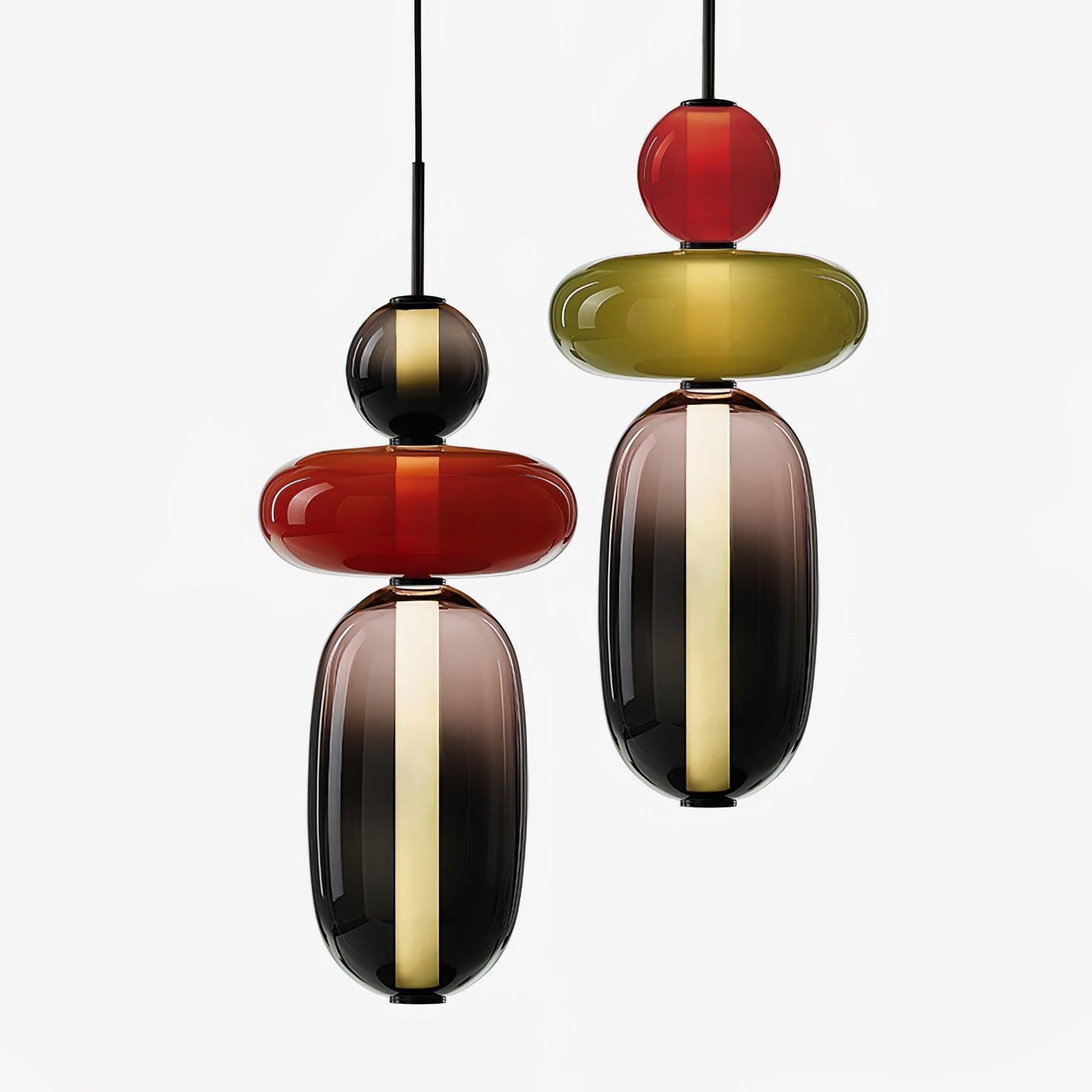 Noxic Glass Acrylic Artistic Pendant Light - Letslighting
