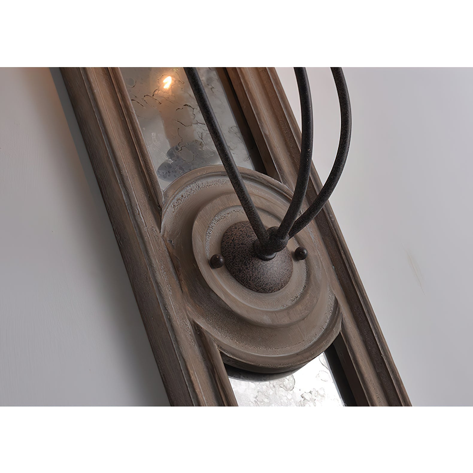 Phasis 3-Light Mirrored Elegance Vintage Sconce Wall Lamp - Letslighting