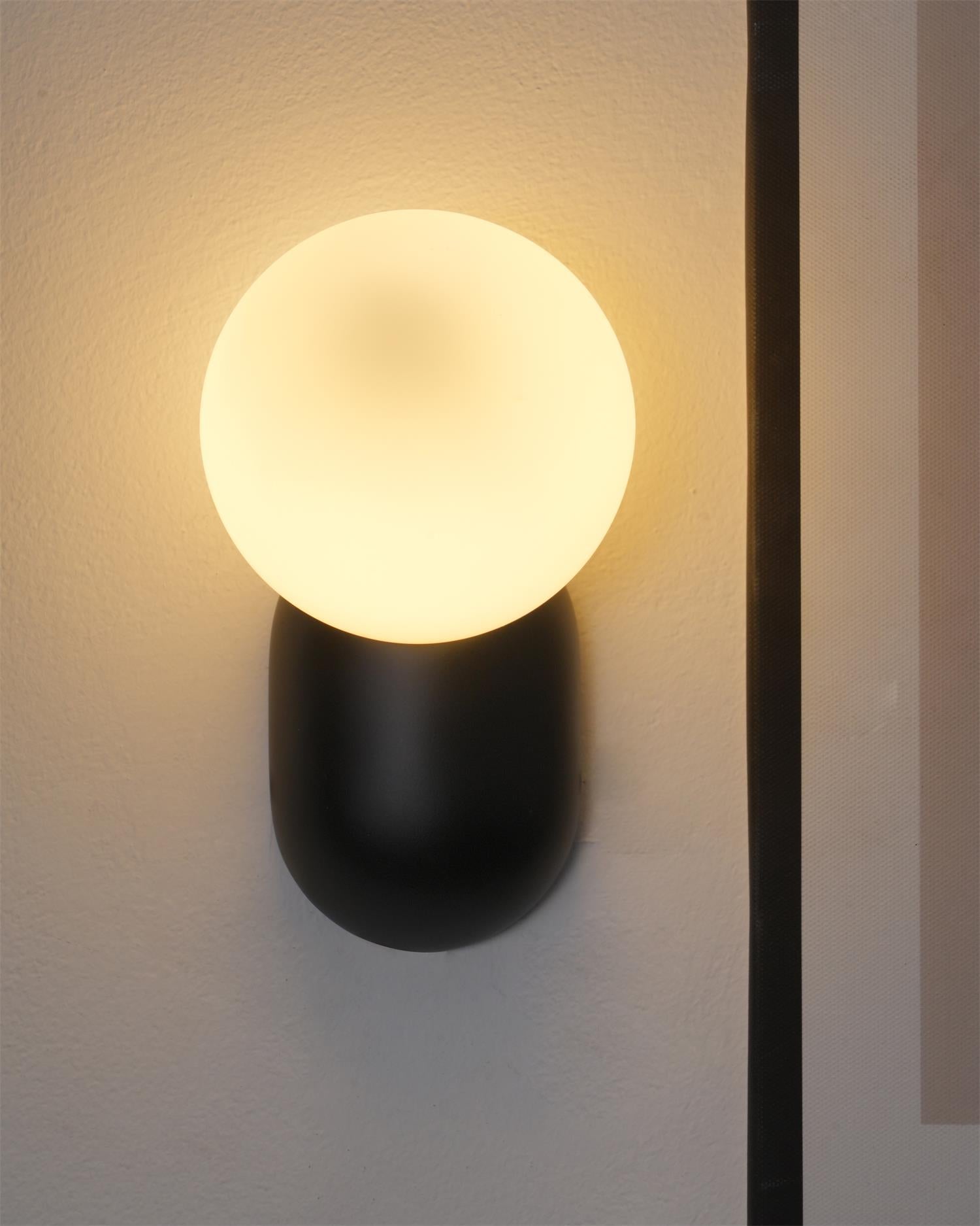 Lunara Minimalist Globe Wall Sconce - Letslighting