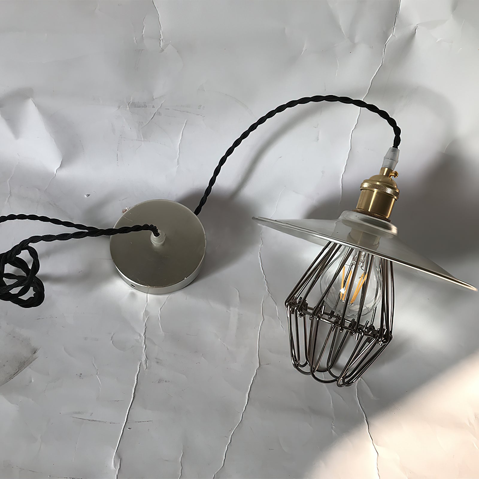 Stella Vintage Industrial Art Pendant Light - Letslighting