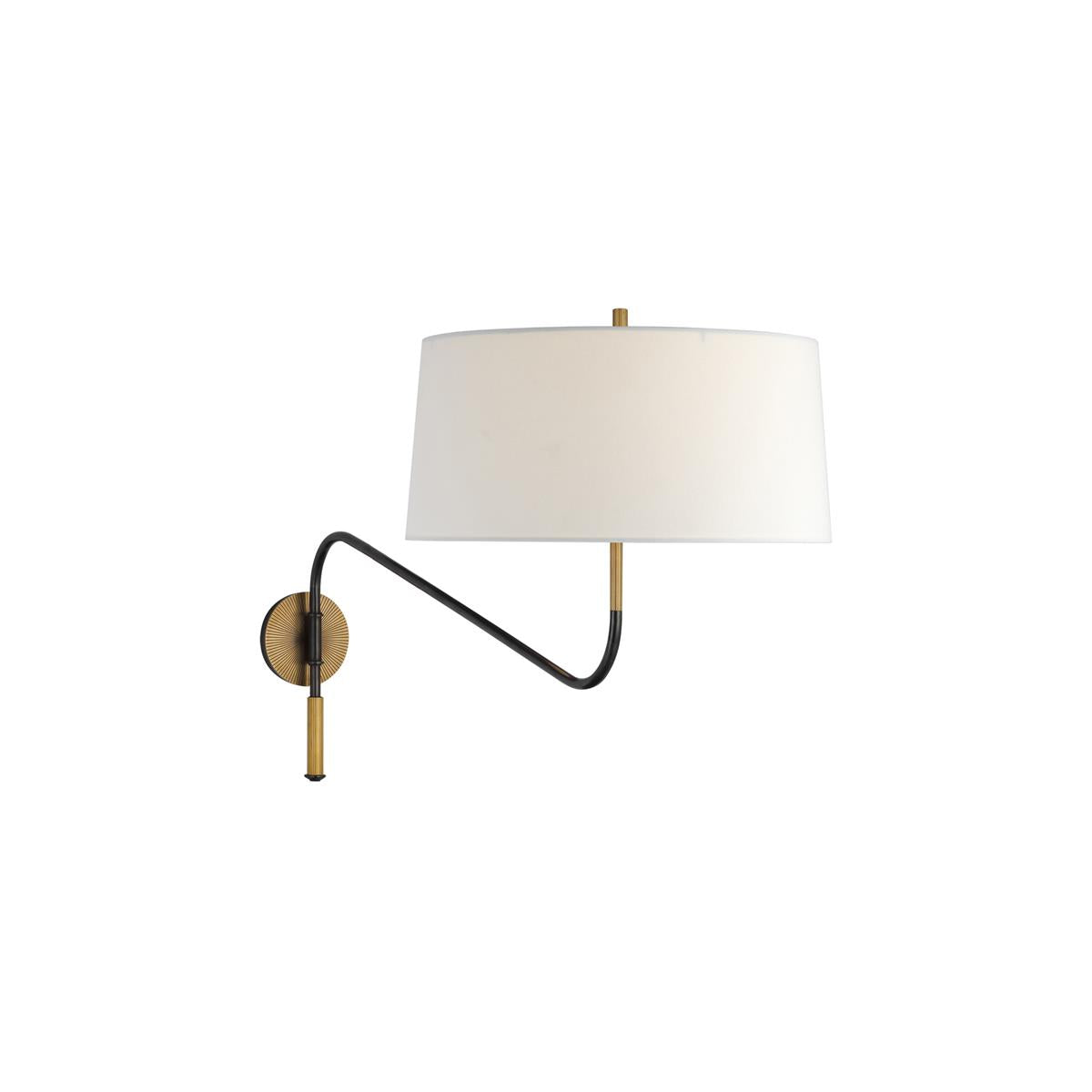 Terra Modern Minimalist Fabric Sconce Wall Lamp - Letslighting