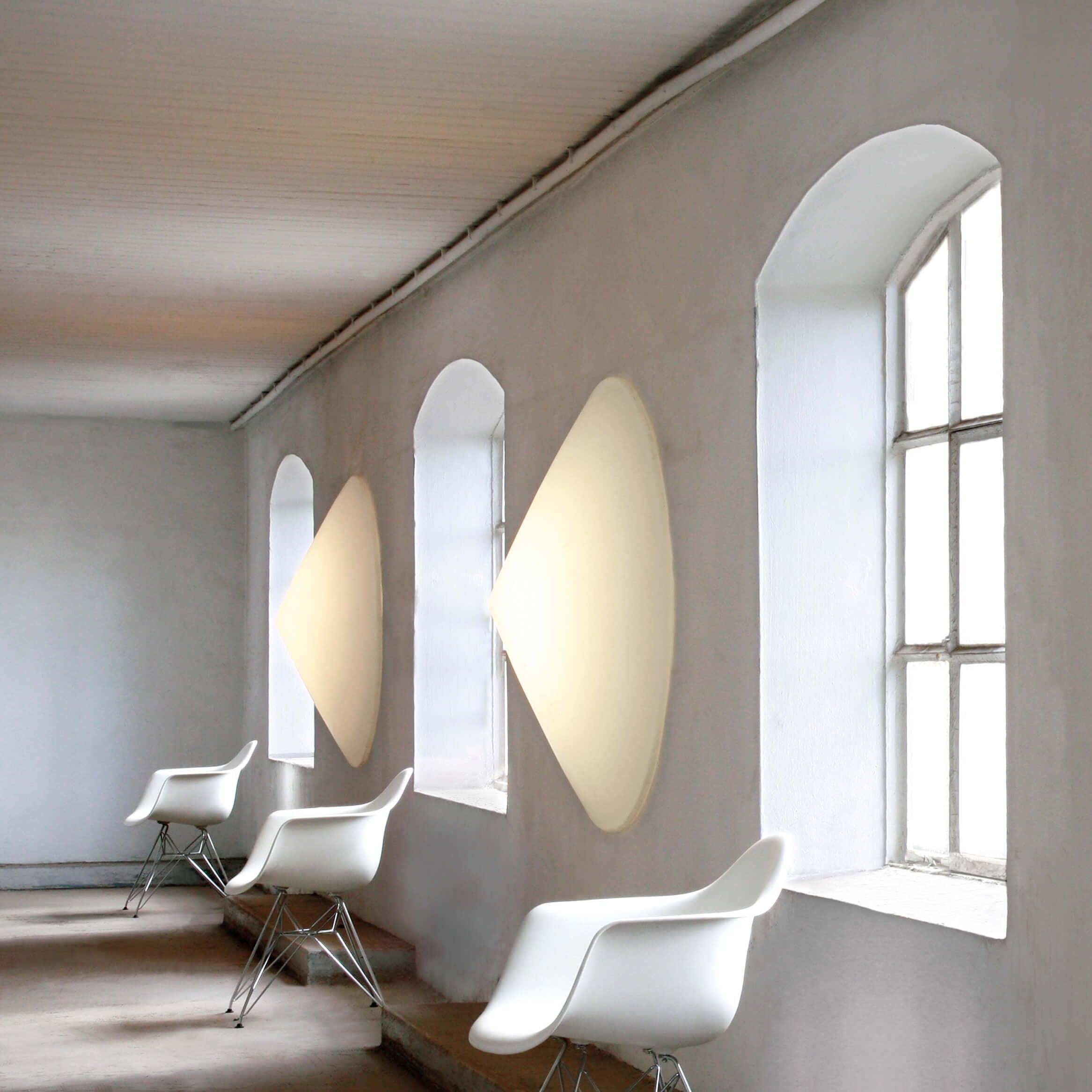 Solara Pendant Lamp Polyethylene Tilted Hat Minimalist - Letslighting