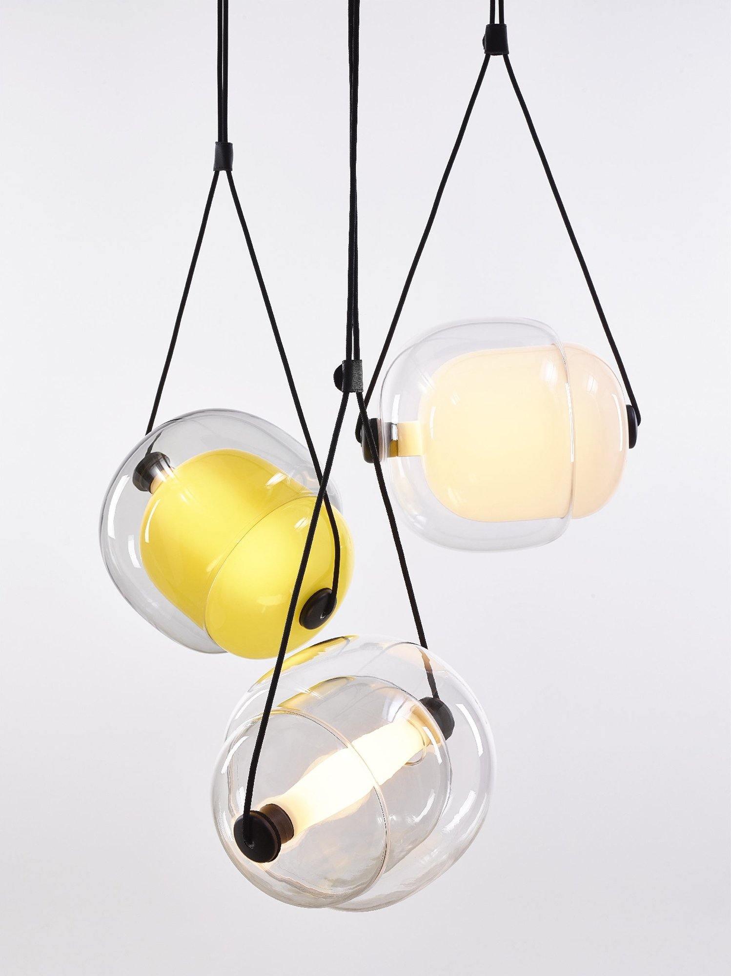 Orba Contemporary Glass Pendant Light - Letslighting