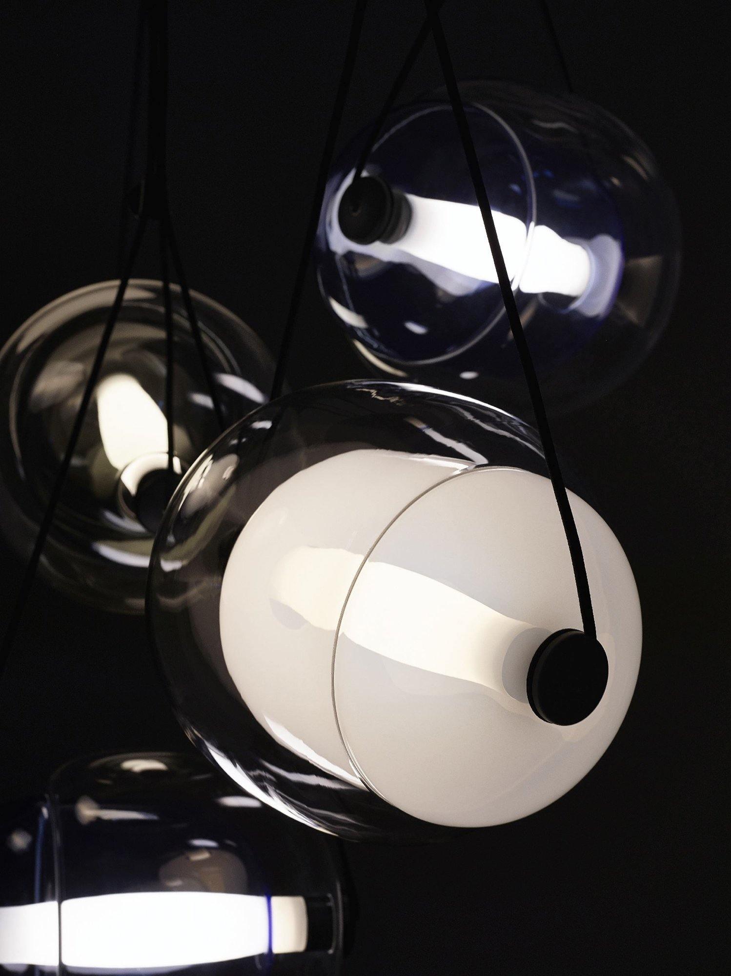 Orba Contemporary Glass Pendant Light - Letslighting