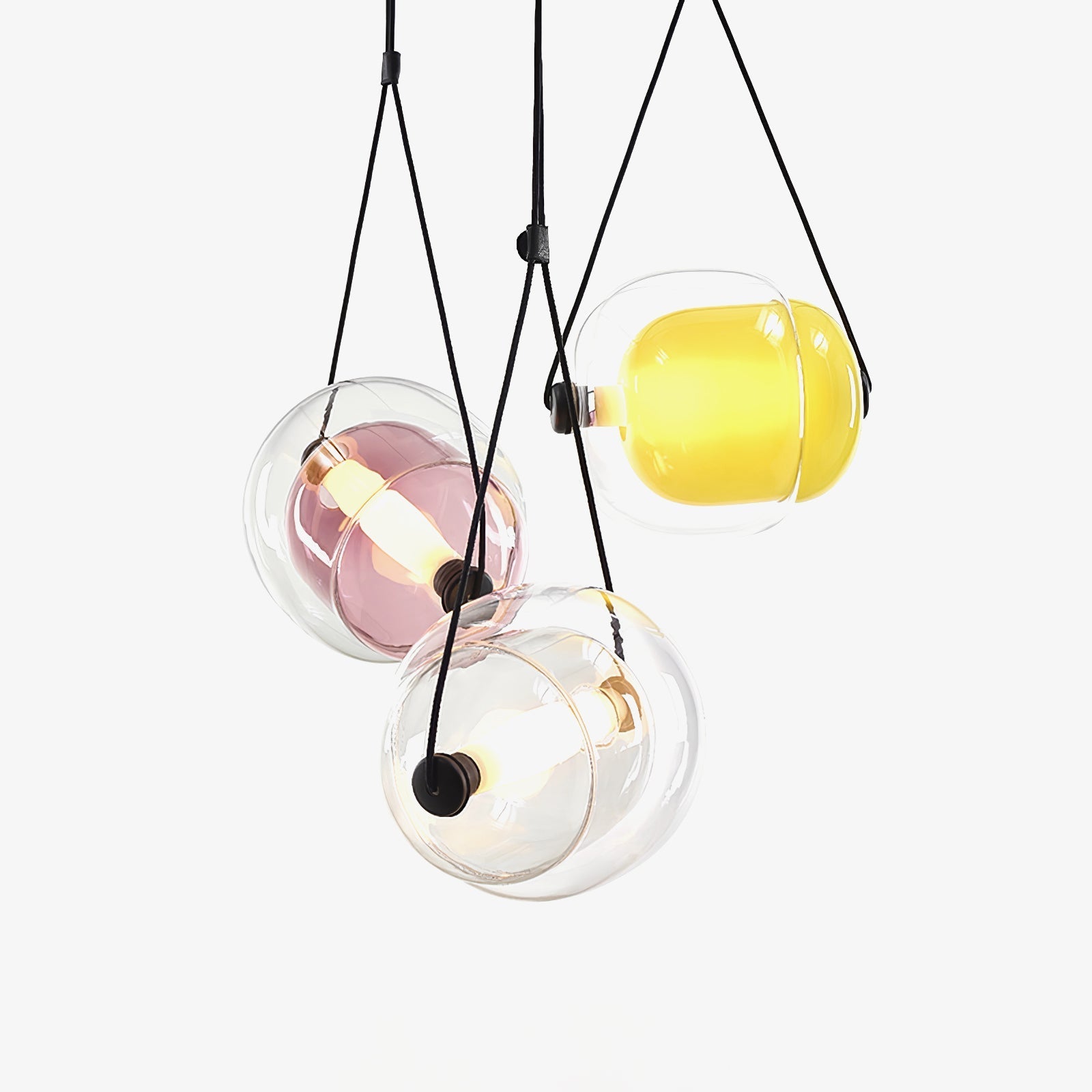 Orba Contemporary Glass Pendant Light - Letslighting