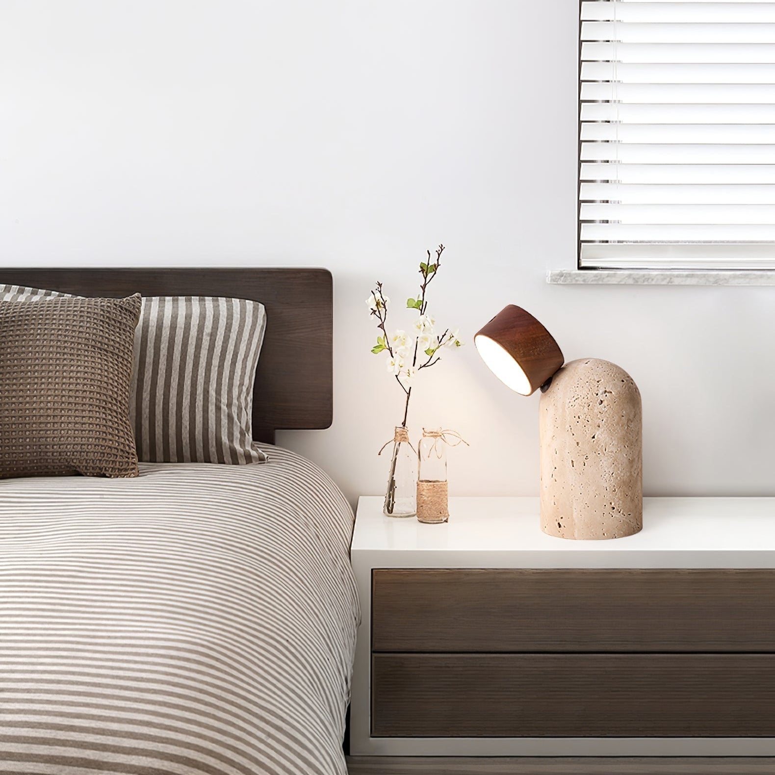 Capsule Stone Table Lamp - Letslighting