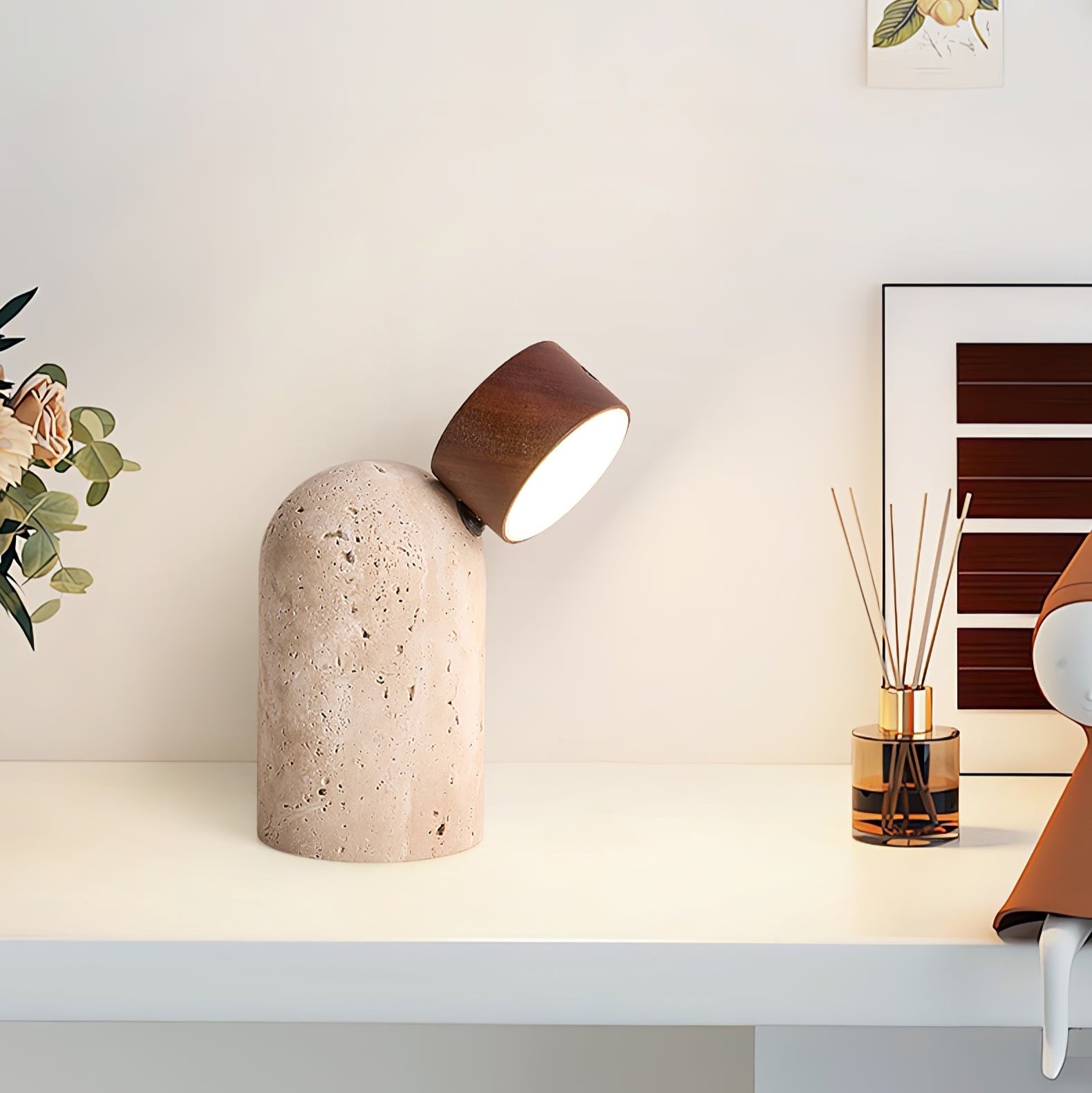 Capsule Stone Table Lamp - Letslighting