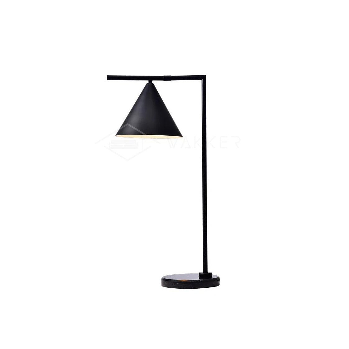 Neliace Marble Industrial Table Lamp - Letslighting