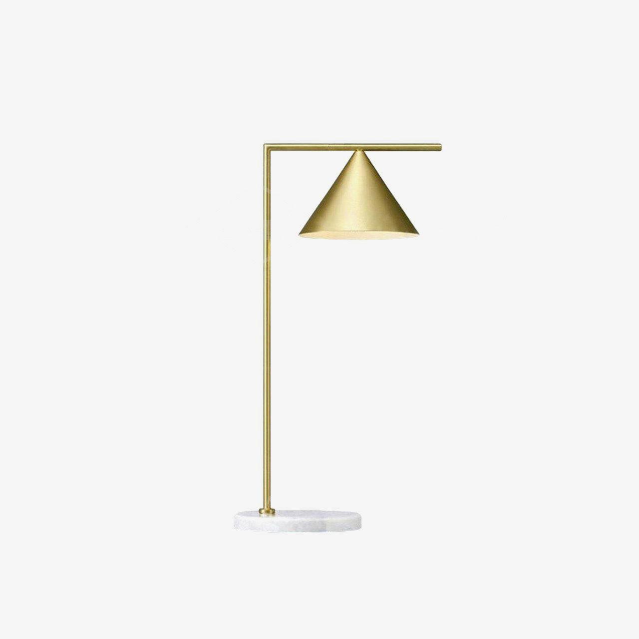 Neliace Marble Industrial Table Lamp - Letslighting