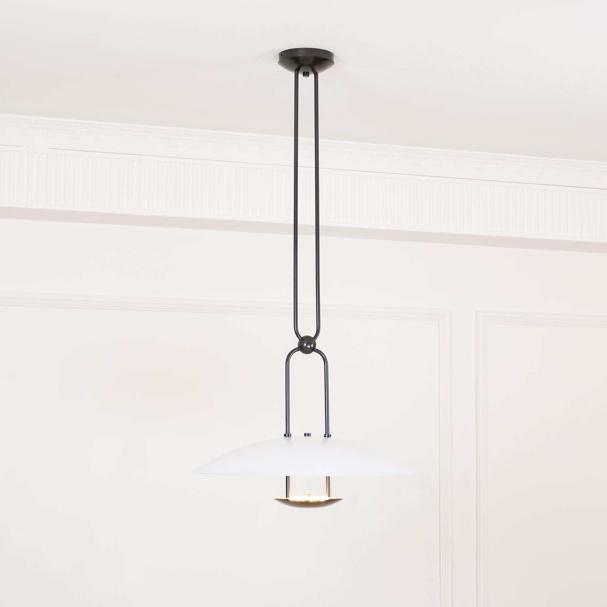 Cara Modern Minimalist Brass Pendant Light - Letslighting