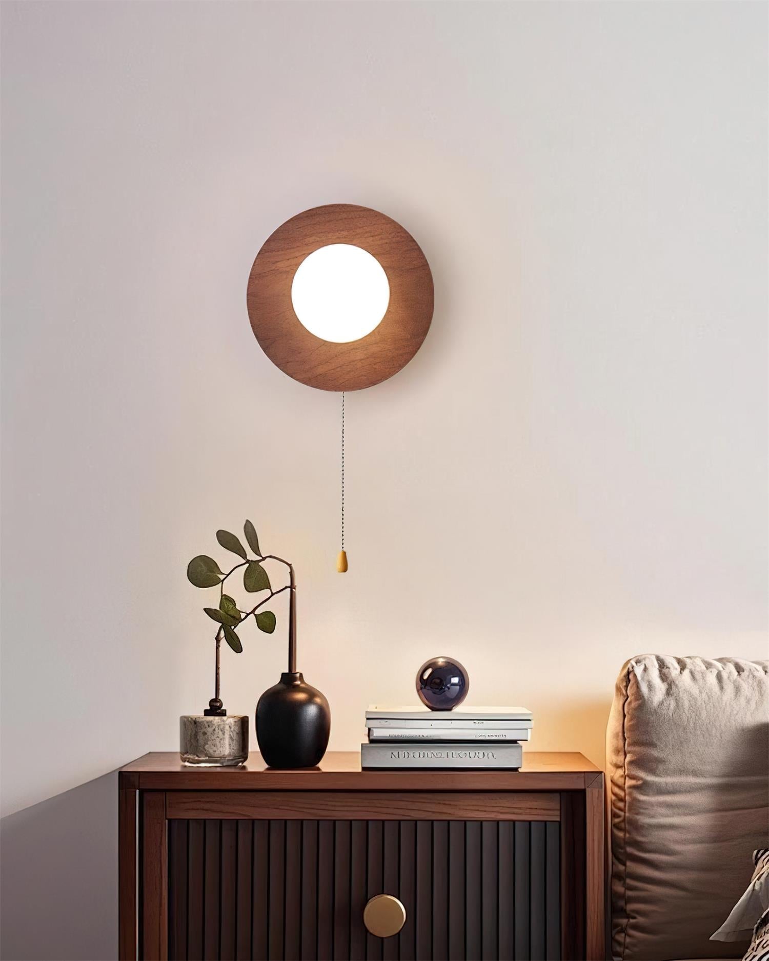 Olyne Wooden Wall Lamp - Letslighting