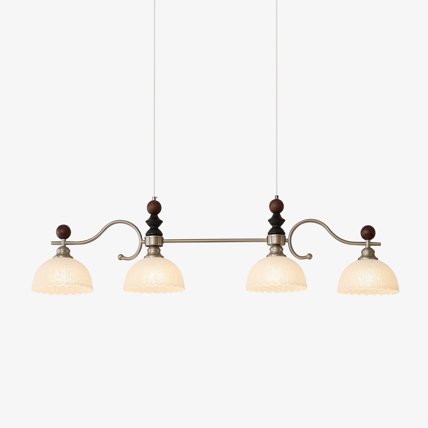 Ivvinisra Elegance Vintage Island Wood Pendant Light - Letslighting