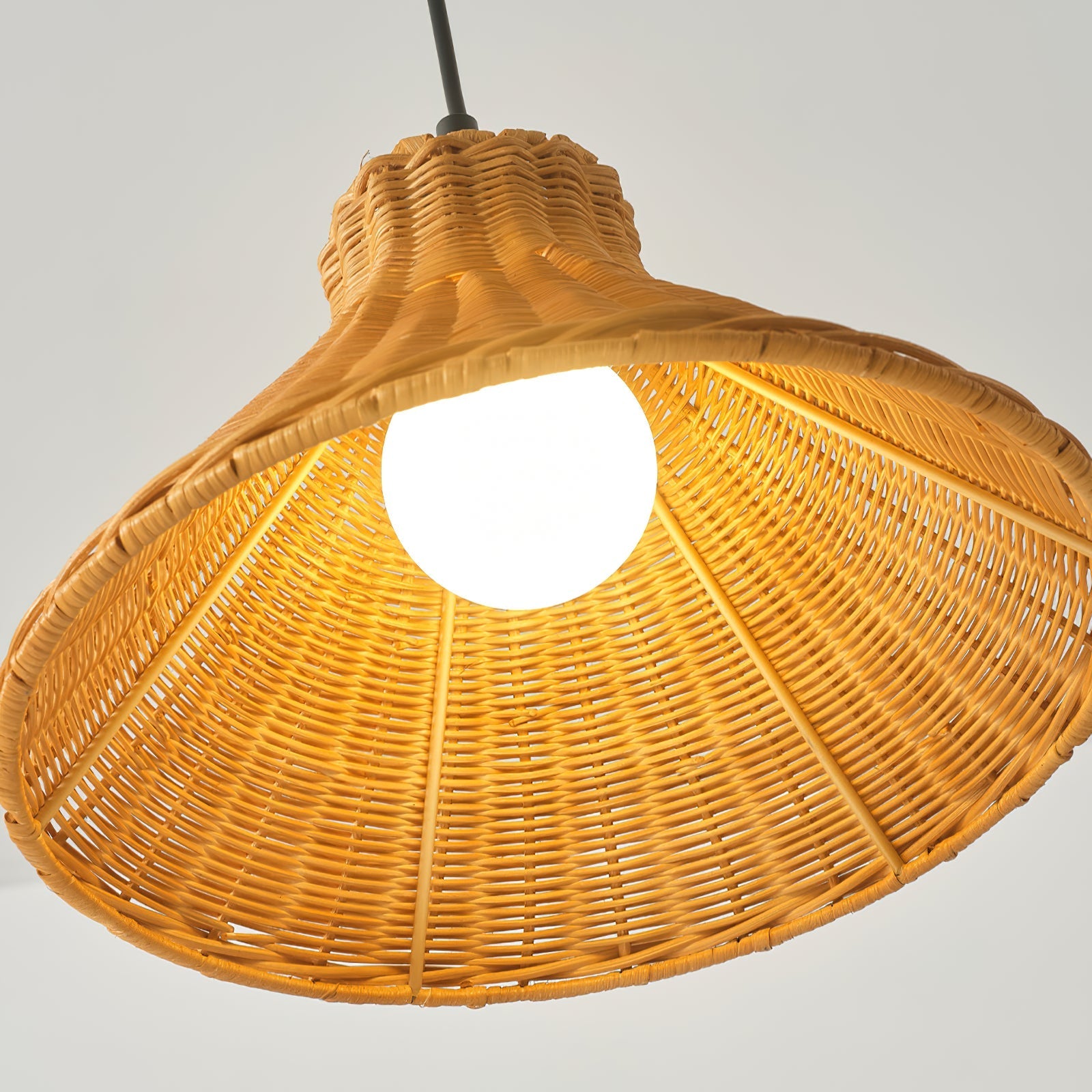 Vamirel Modern Minimalist Natural Rattan Pendant Lamp - Letslighting