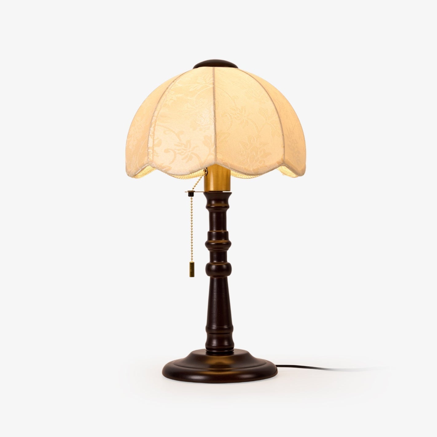 Beckett Vintage Wood Table Lamp - Letslighting